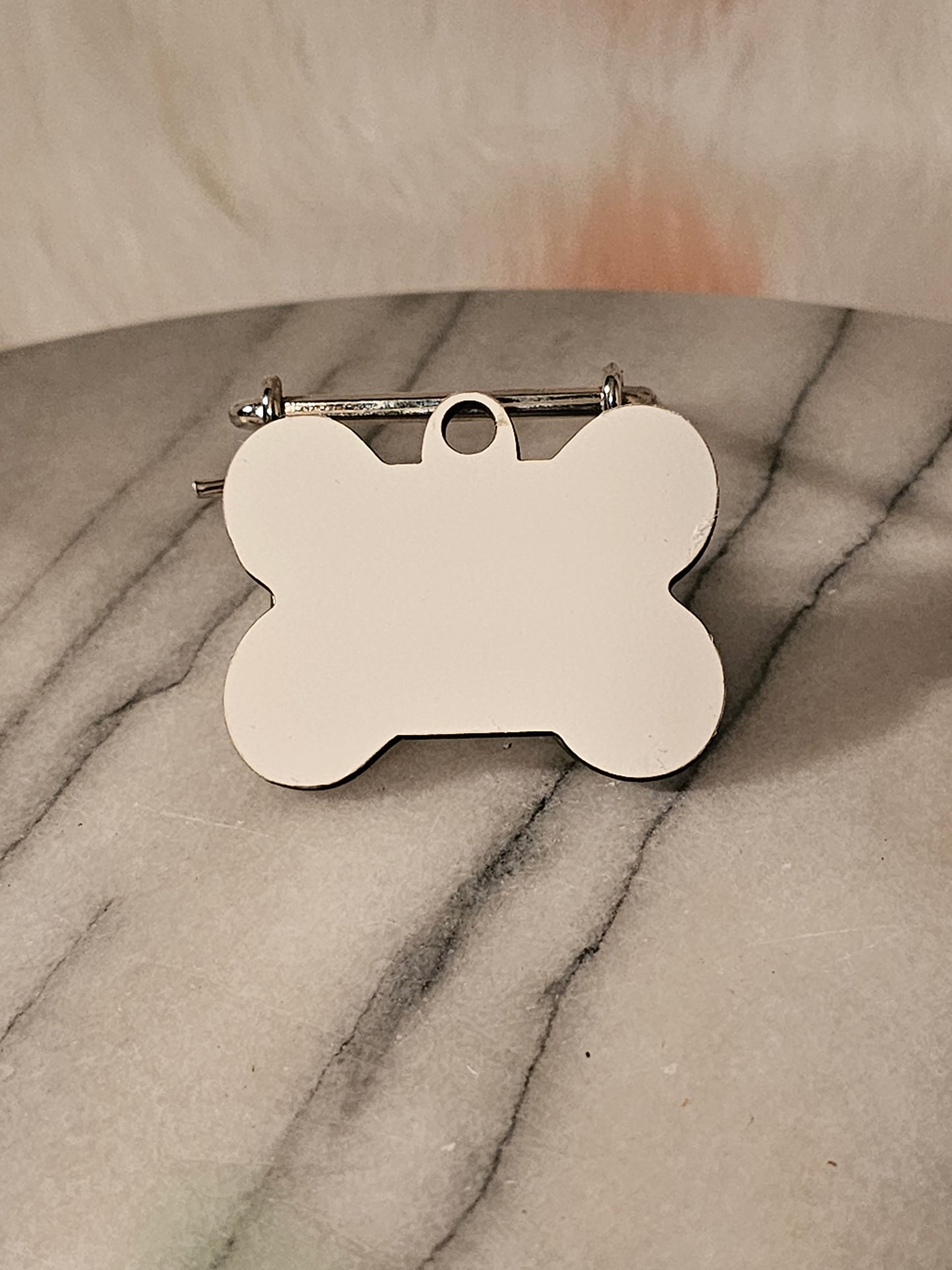 Small Dog tag with owners and pet's information