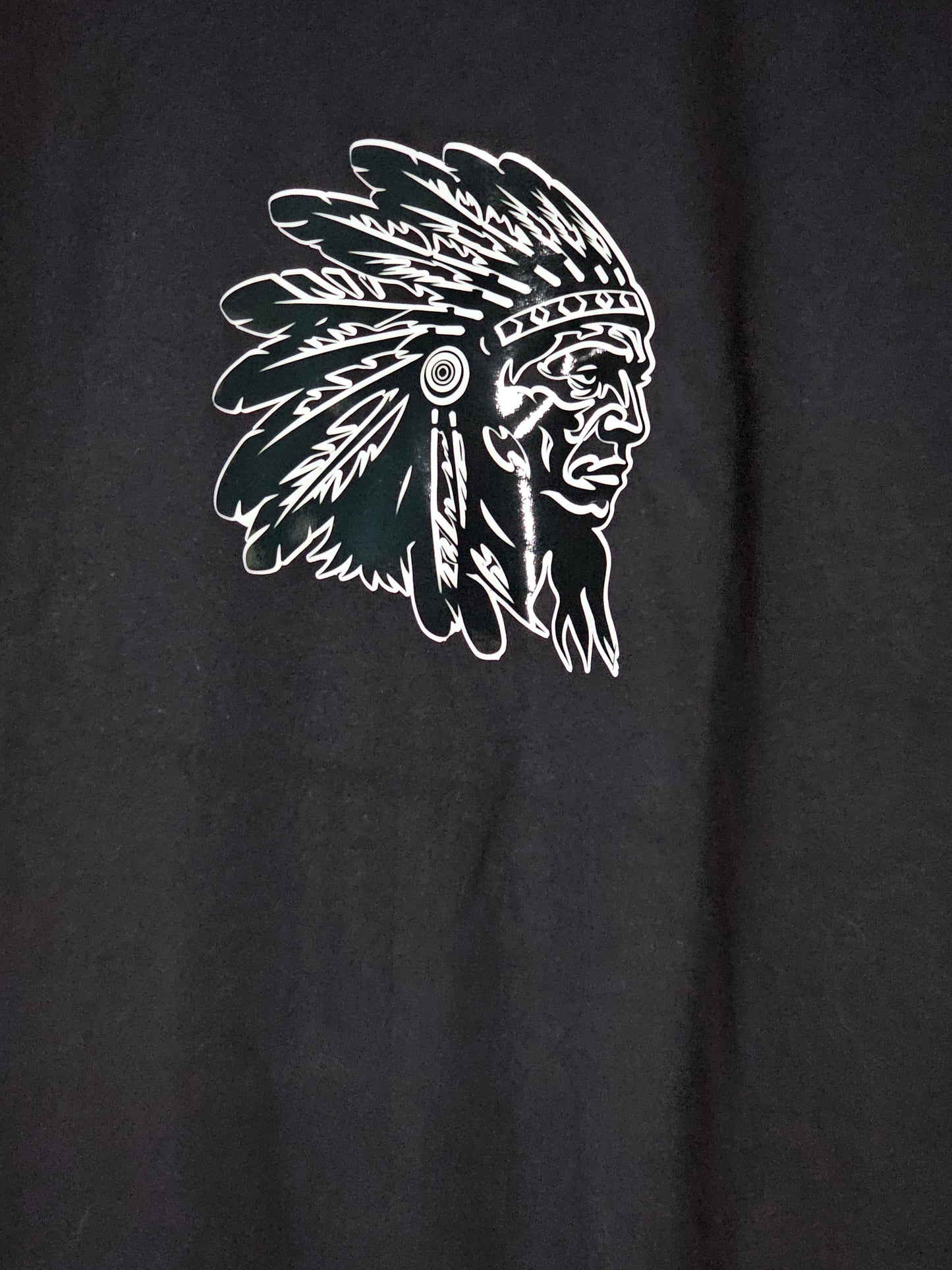 Size M 100% cotton Black My Indian black T-Shirt