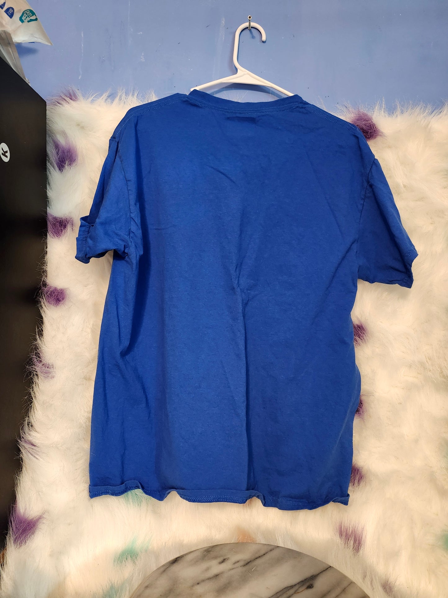 Size L 100% cotton blue Naughty and I Gnome it tshirt