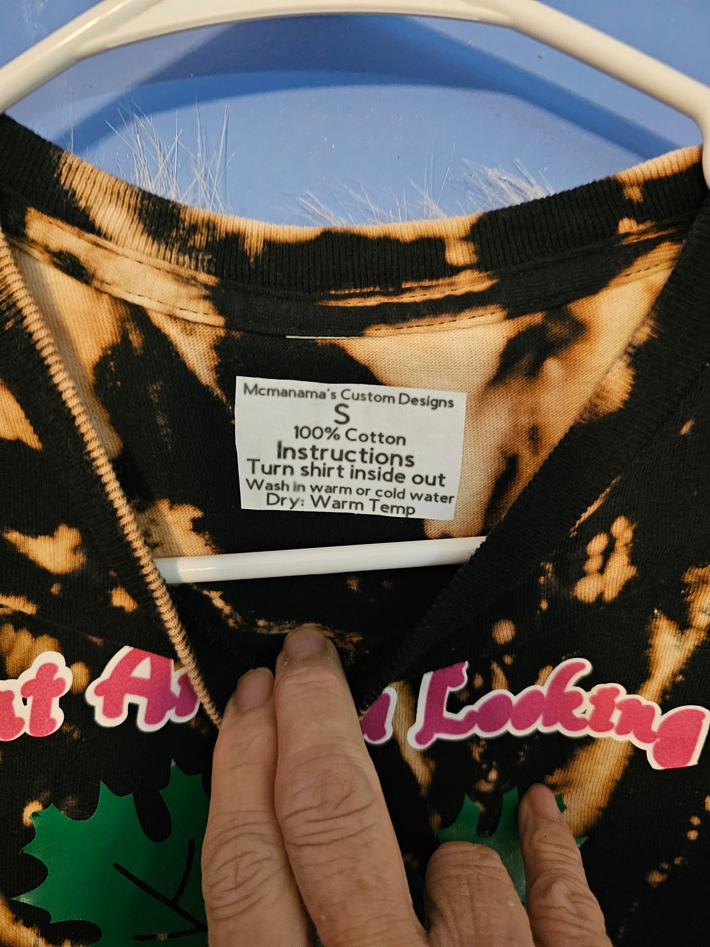 Size S 100% cotton bleach dye what are you looking at Deez Nuts Tshirt