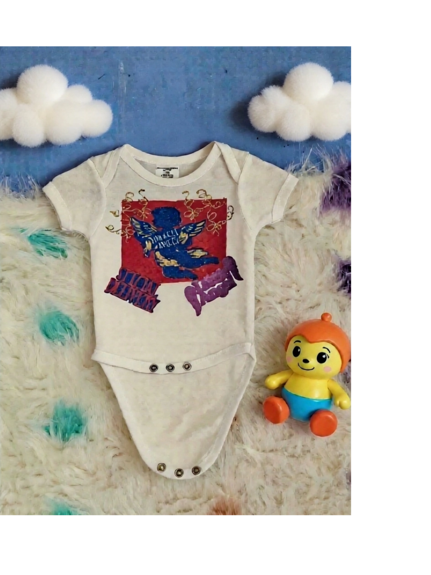 Size 0-3 months special delivery baby onesie
