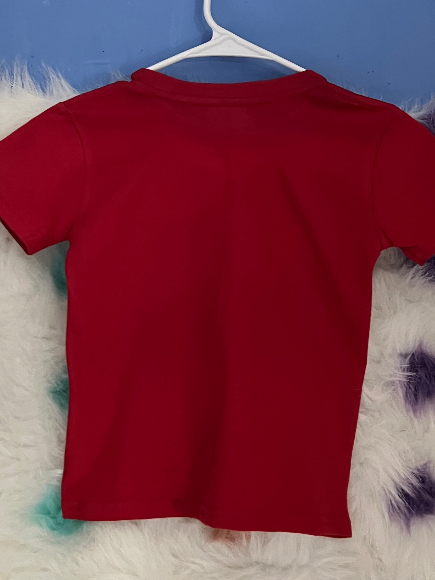 Size 4t 100%cotton red Astro playroom Tshirt