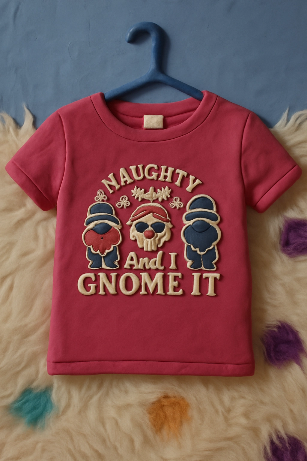 Size 4T Toddler Pink Gnome it Tshirt
