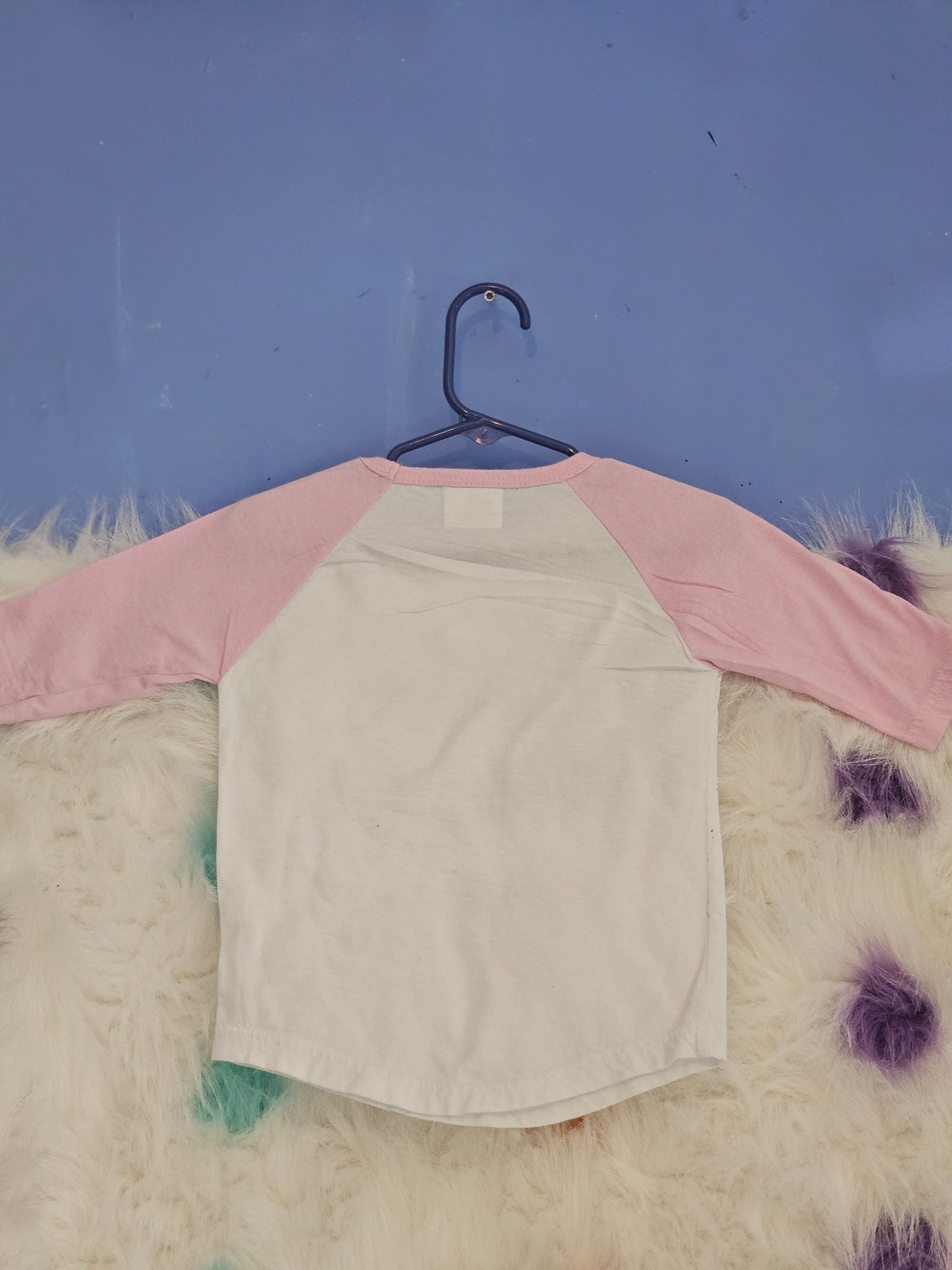 Size 4T 100% cotton White &Pink brother & sister is my guardian Angel