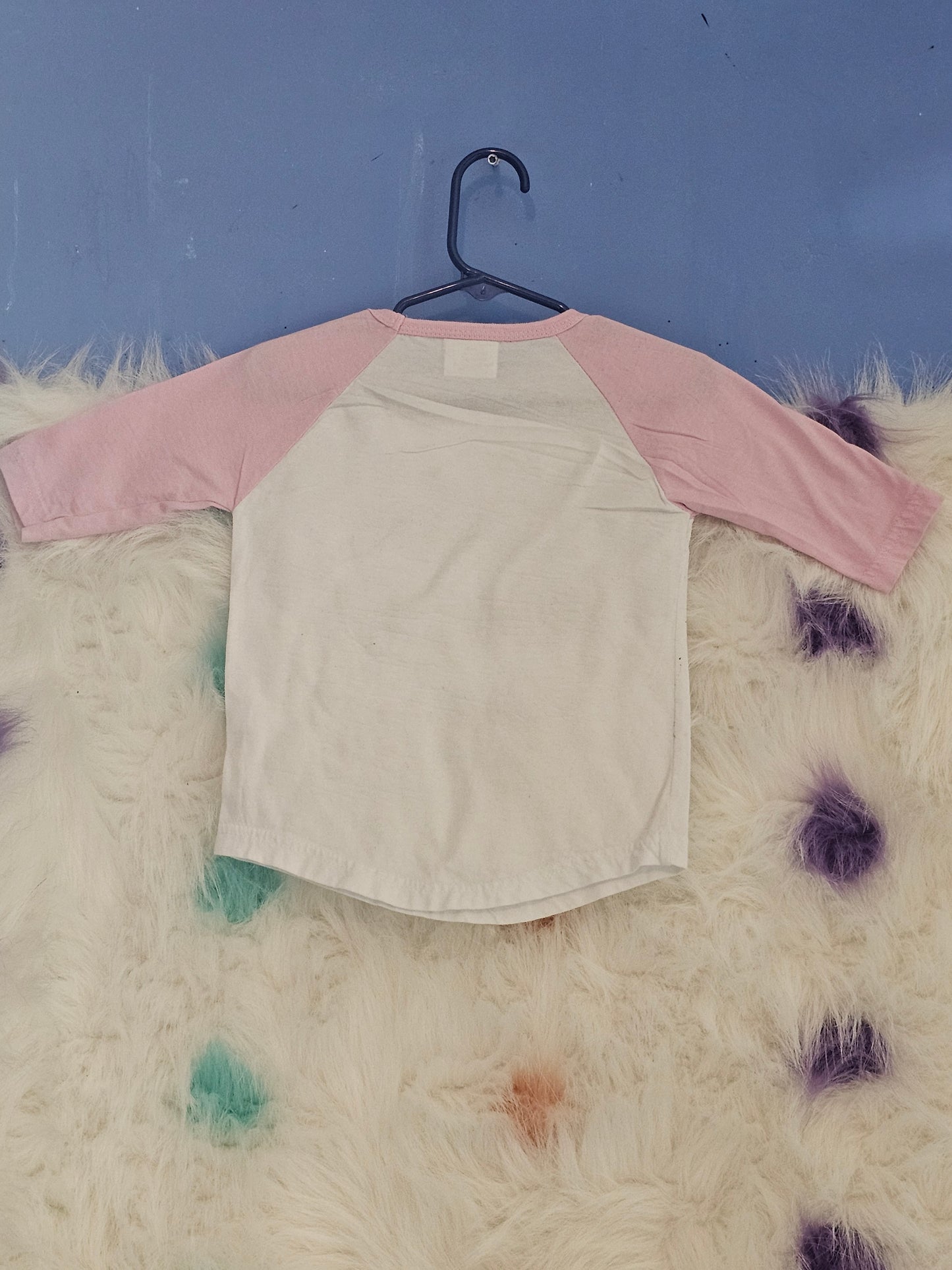 Size 4T 100% cotton White &Pink brother & sister is my guardian Angel