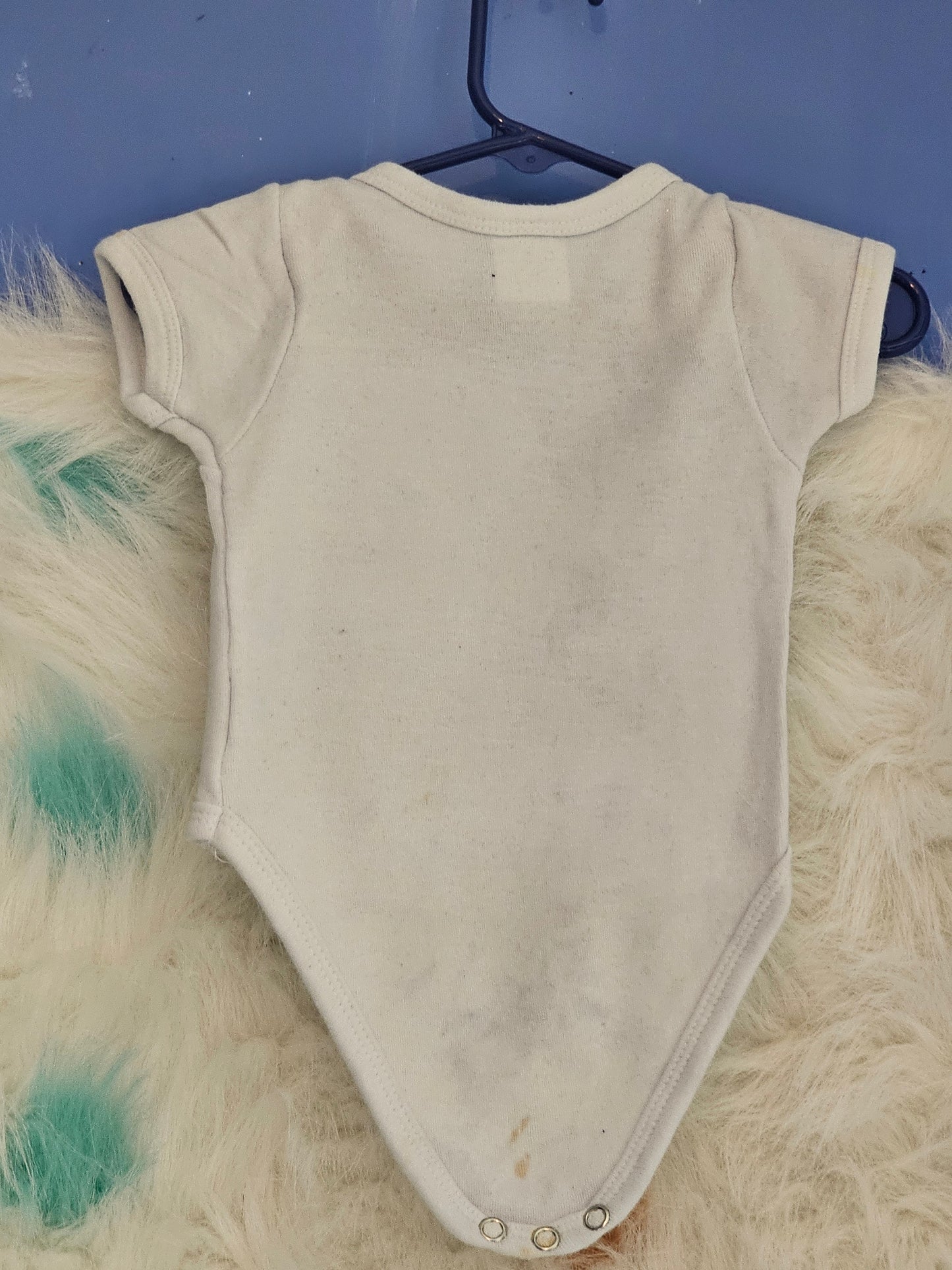 Size 0-3 month 100% cotton White Mommy's future nurse baby Oneies