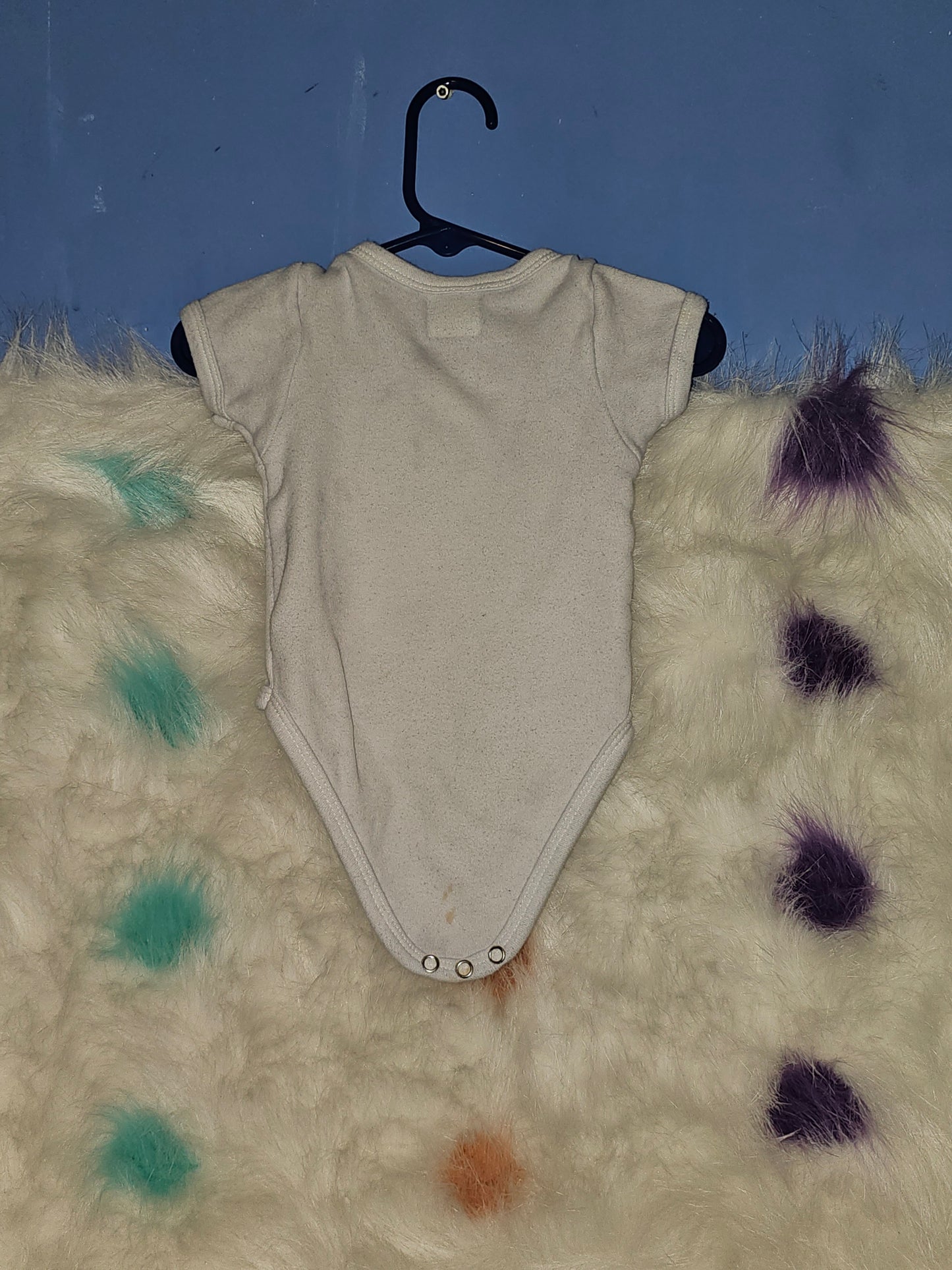 Size 0-3 months 100% cotton White history from heaven oneies