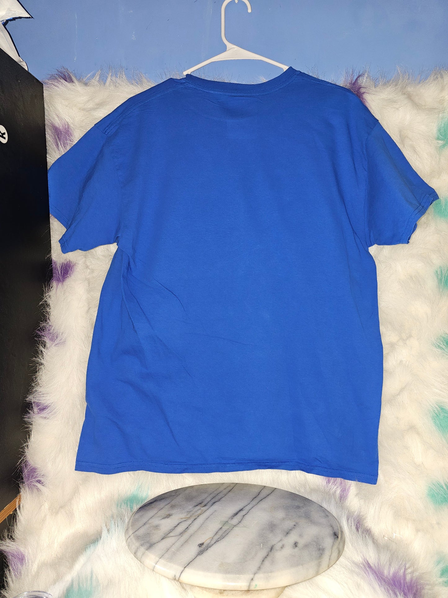 Size L 100% cotton blue Bitch better have my coffee Tshirt
