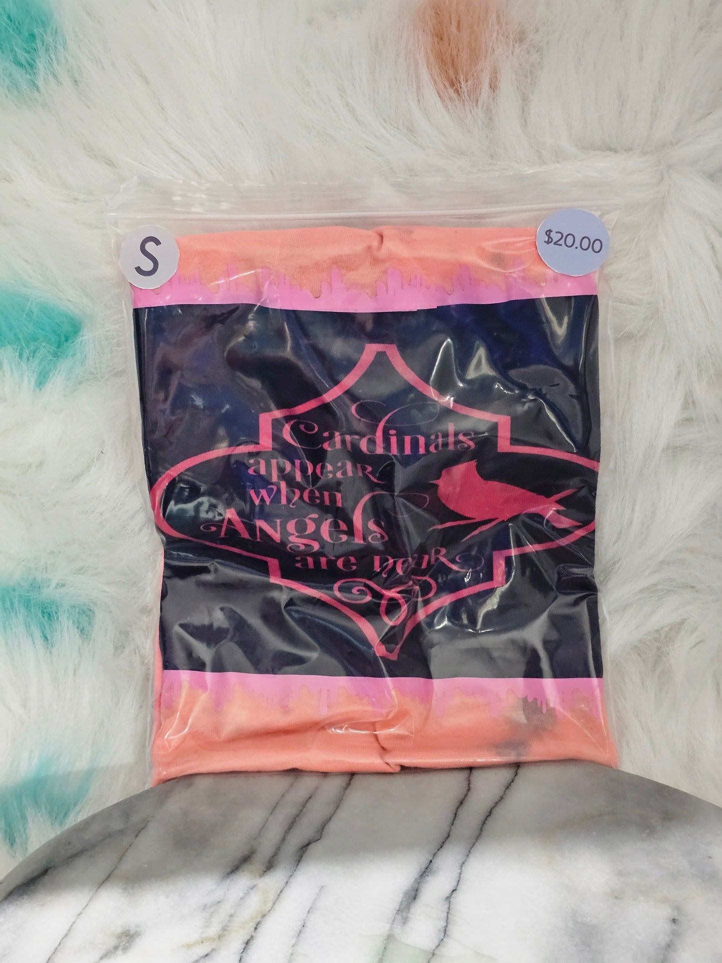 Size S 100% cotton tye dye When cardinals appear Tshirt