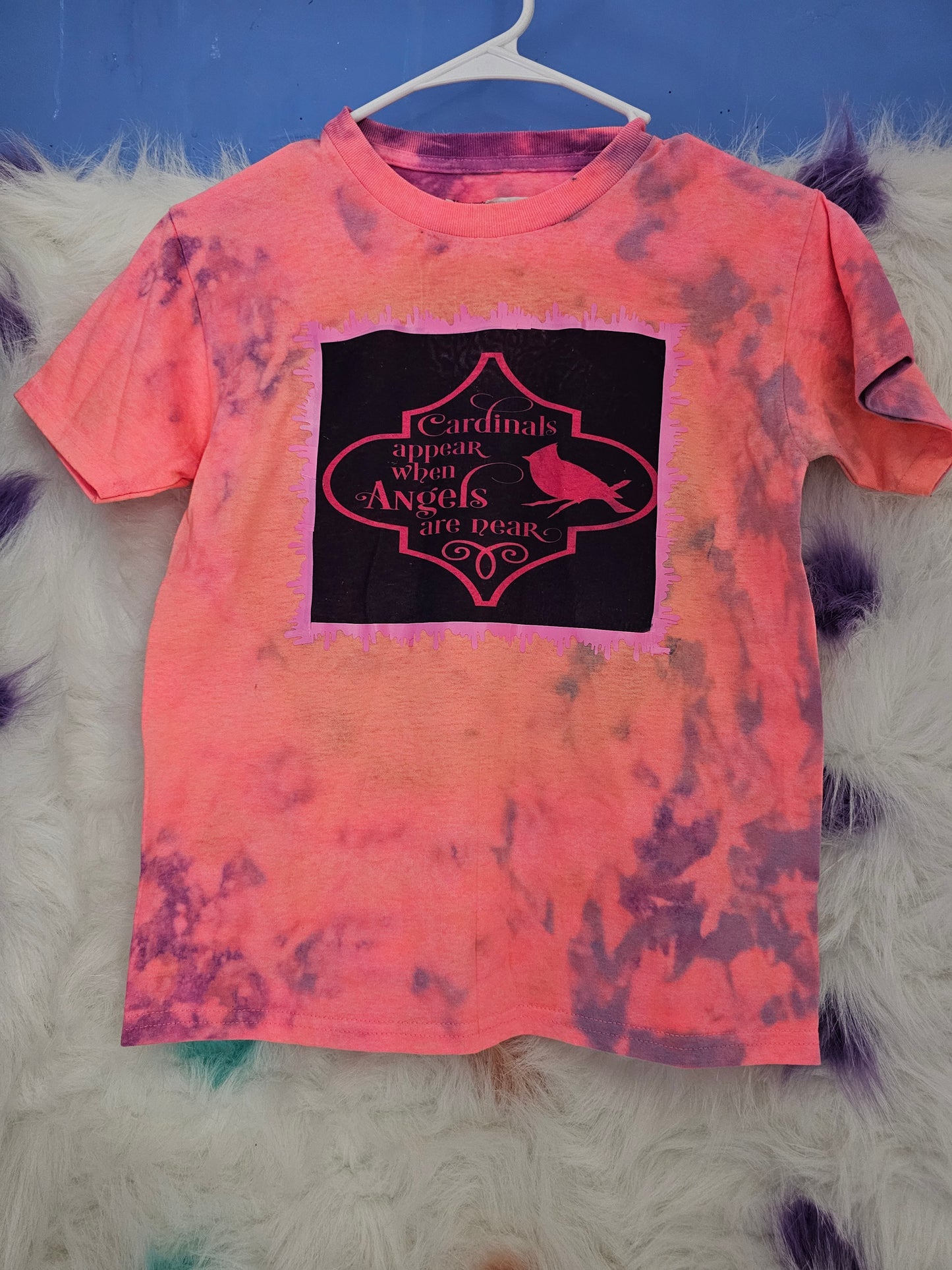 Size S 100% cotton When Angels appear Tshirt