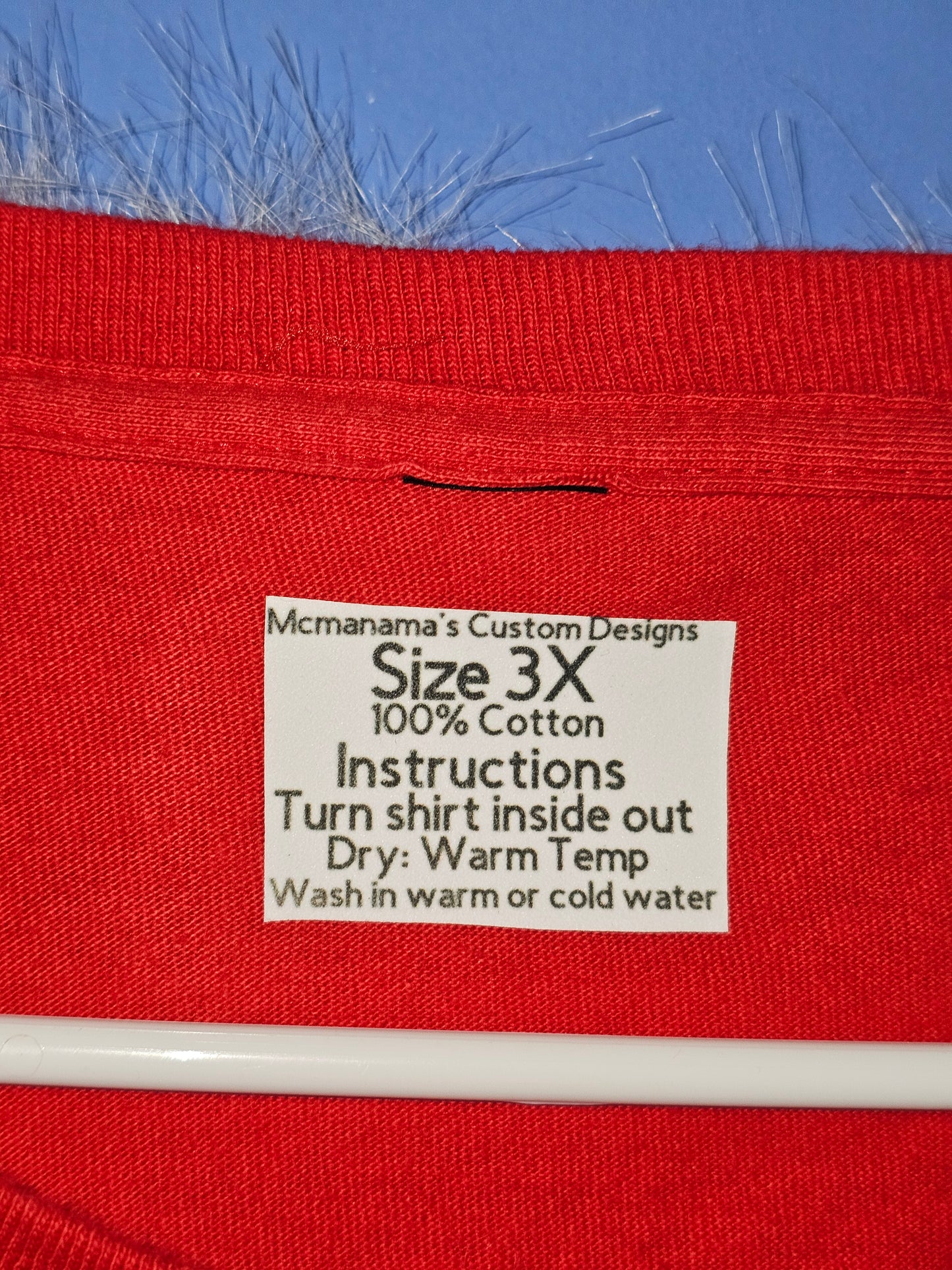 Size 3x 100%cotton Believe in miracles Tshirt