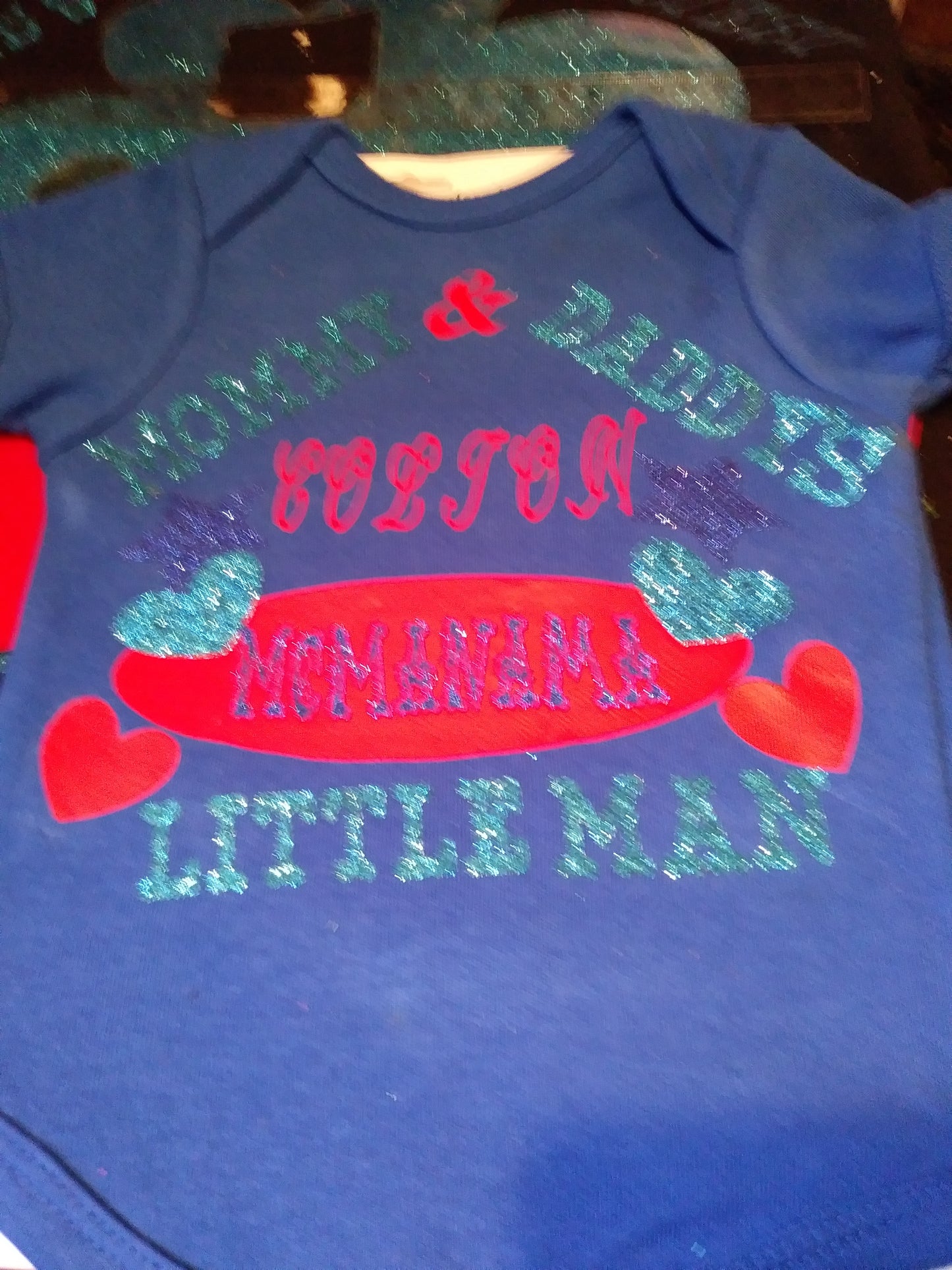 Mommy & daddy Little Man