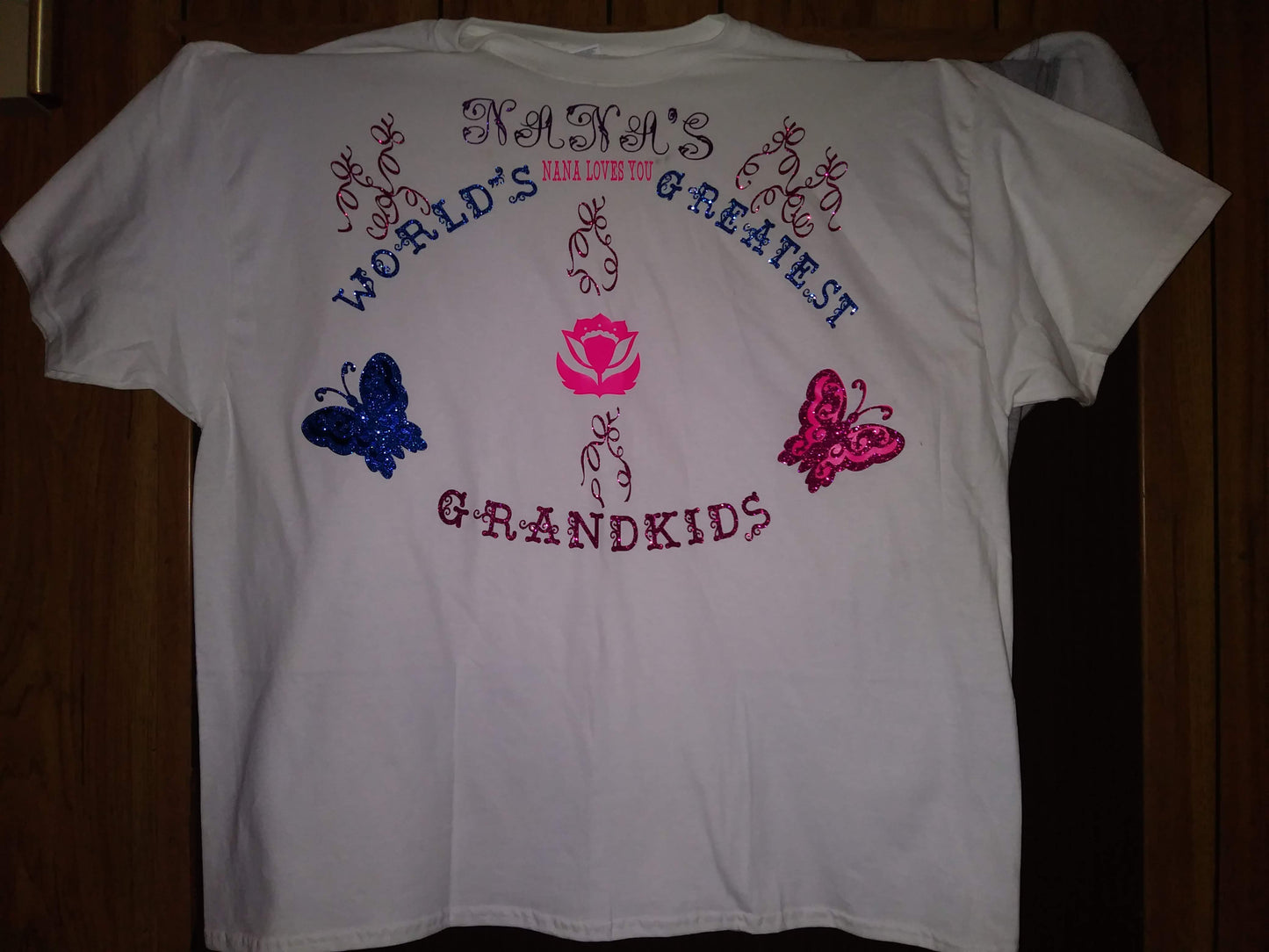 Size 3x 100% cotton White Greatest Grandkids Shirt