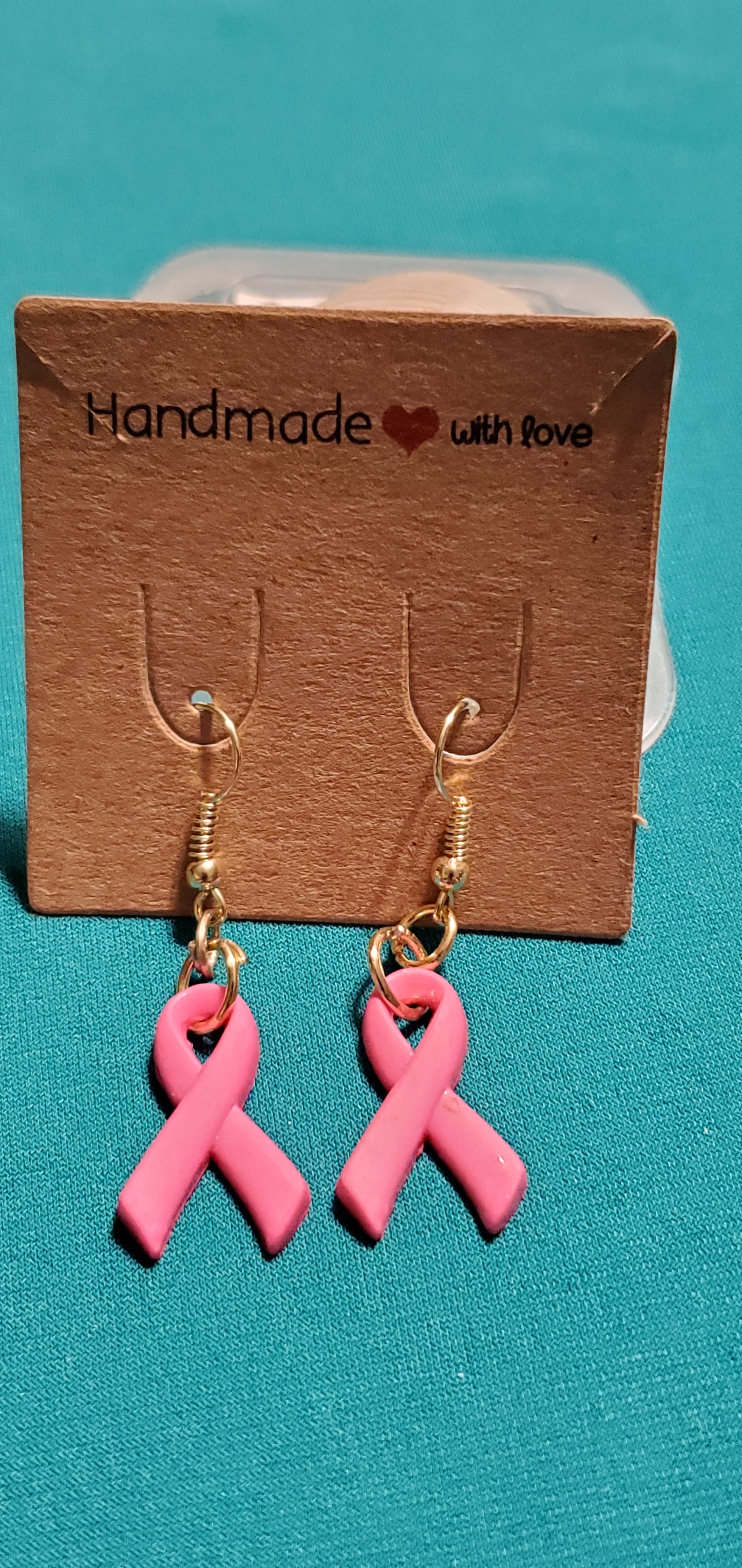 Cancer free earrings