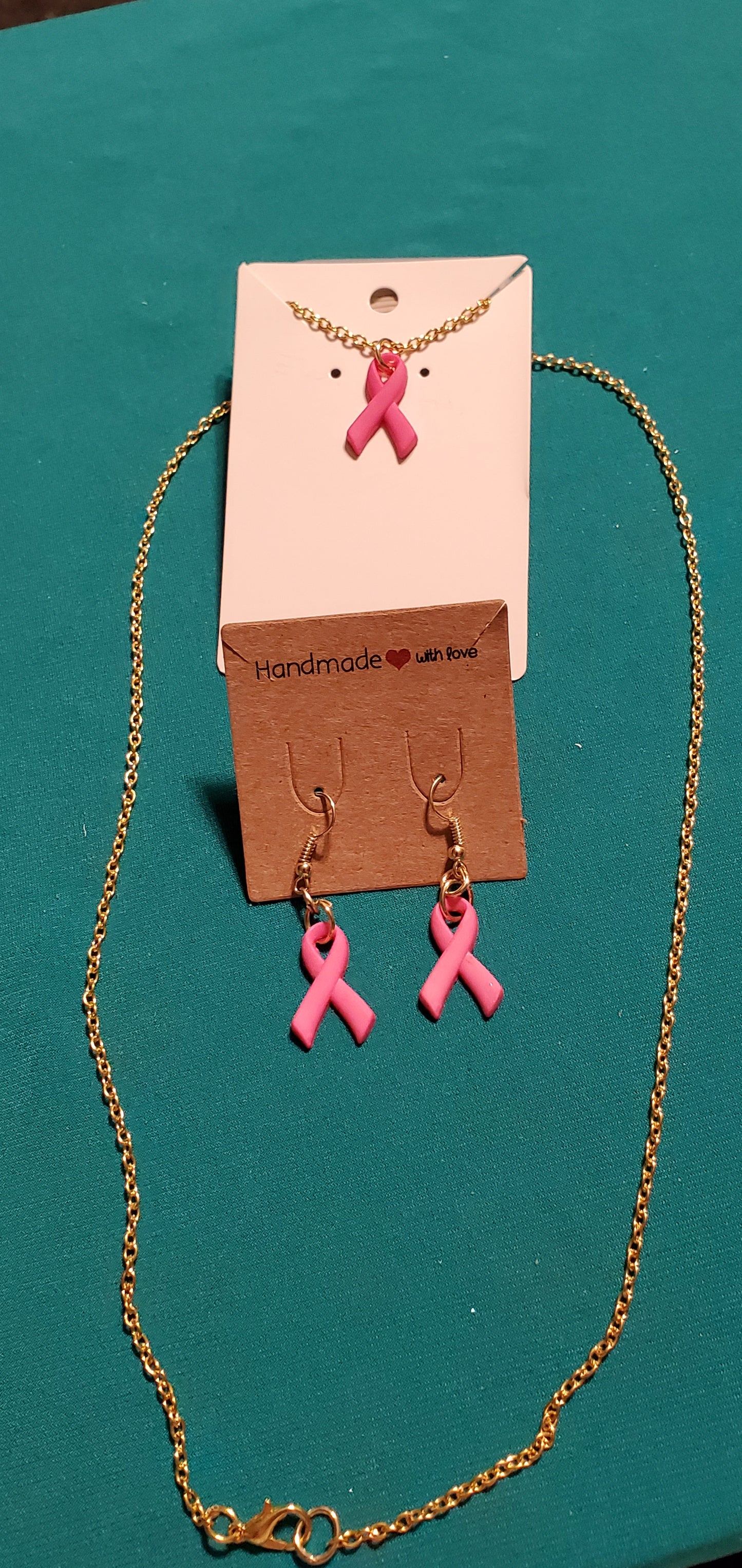 Cancer free earrings
