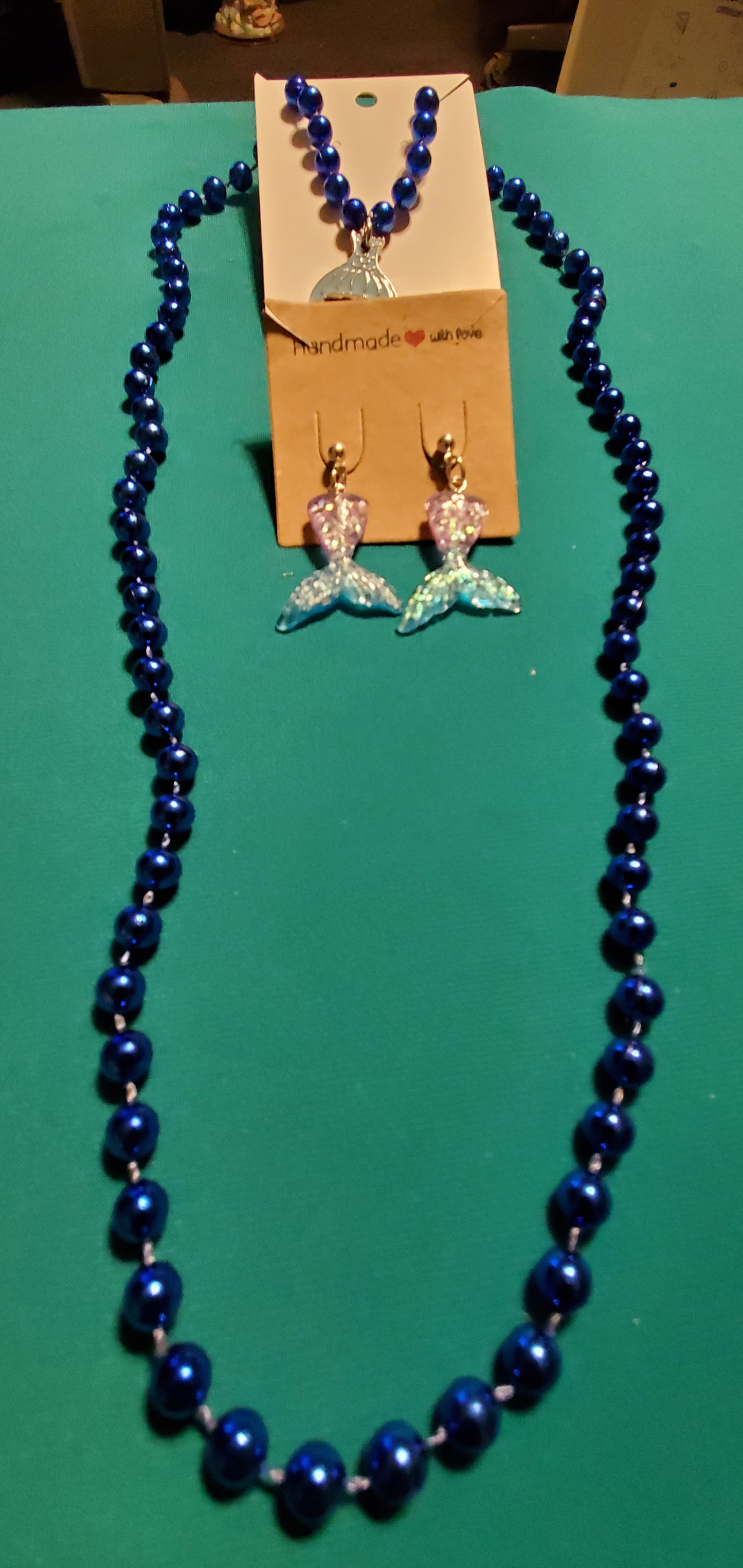 Mermaid tail earrings