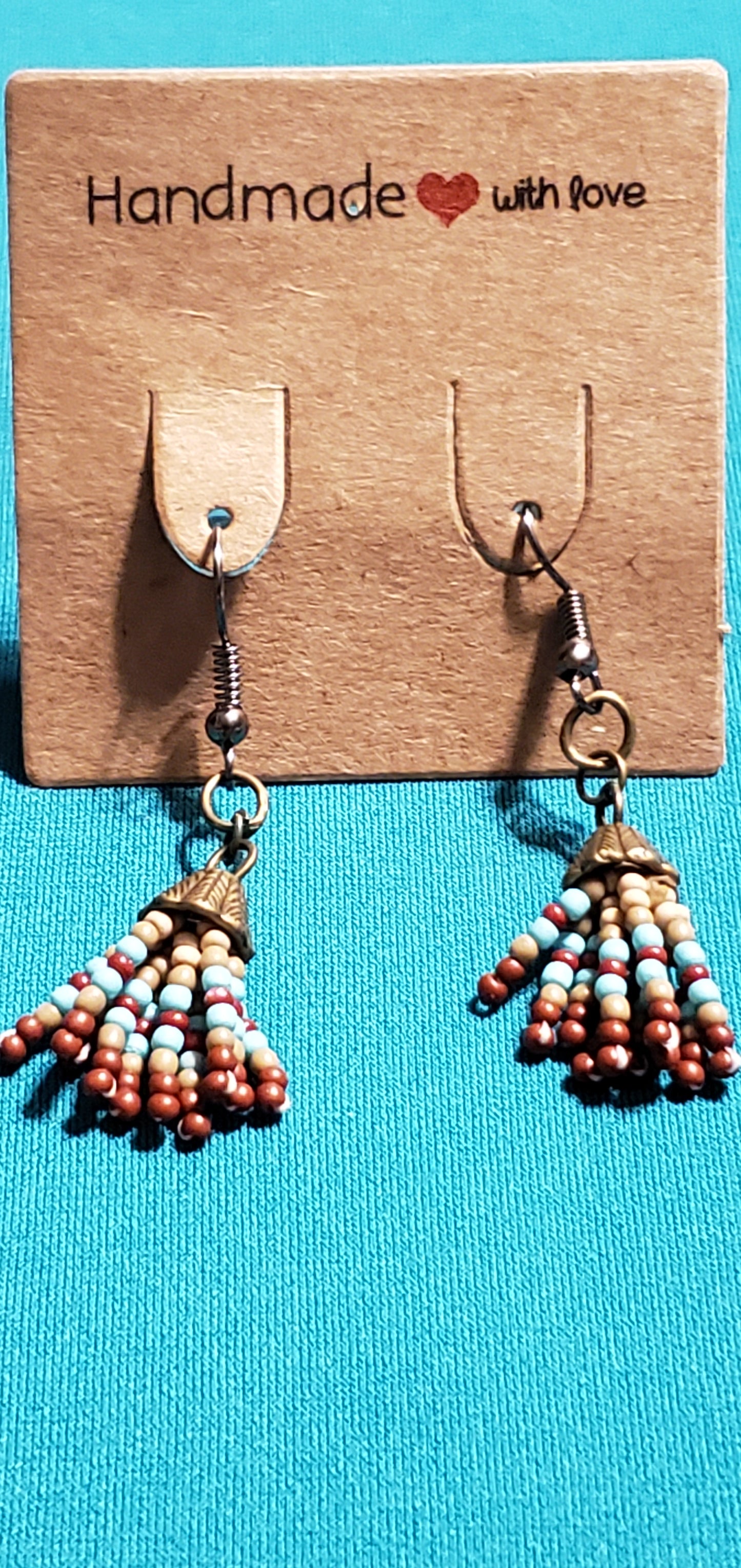 Indian head on bronze plated necklace