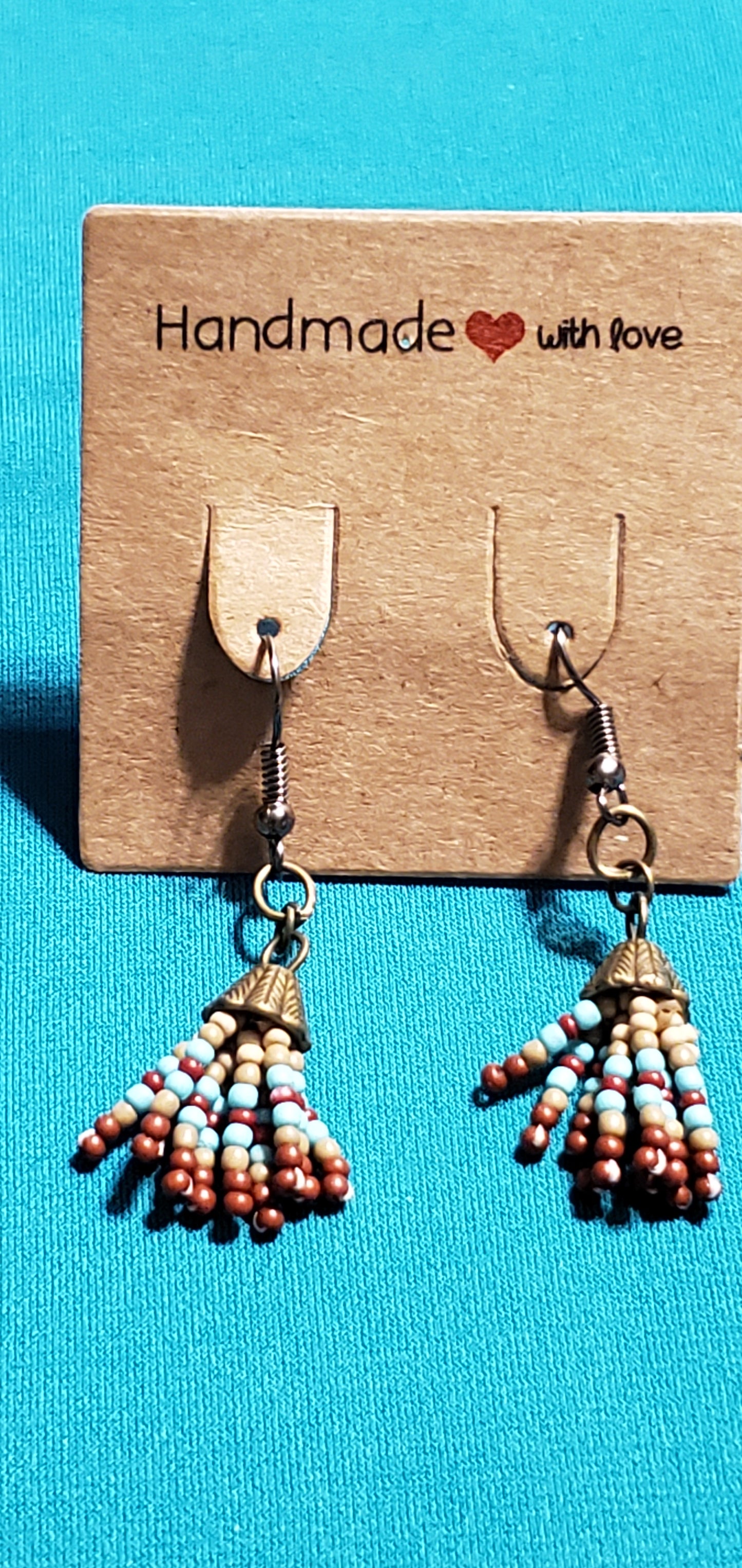 Indian head on bronze plated necklace