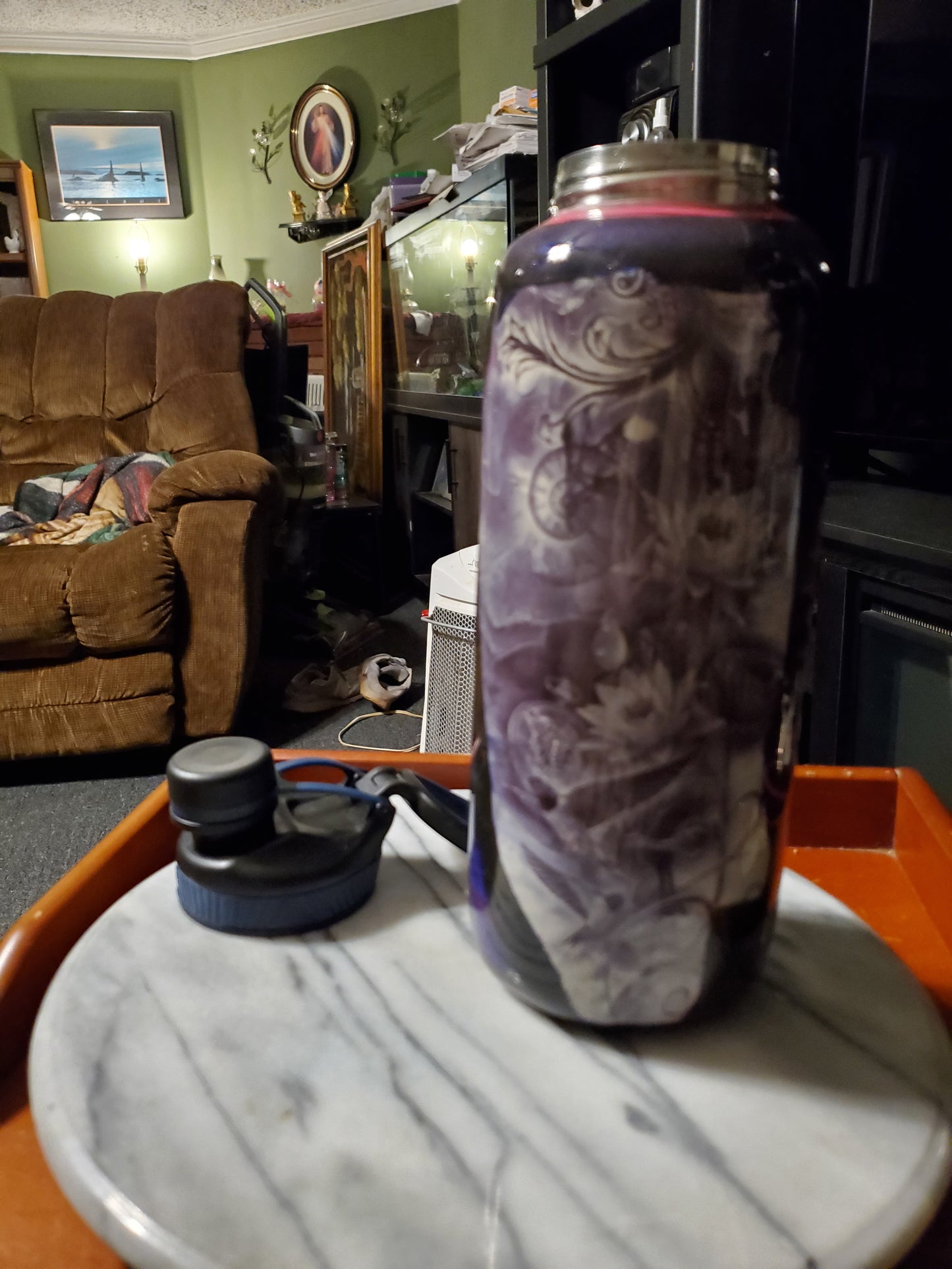 40 oz Double walled insulated Personalized Stainless steel tumbler cup
