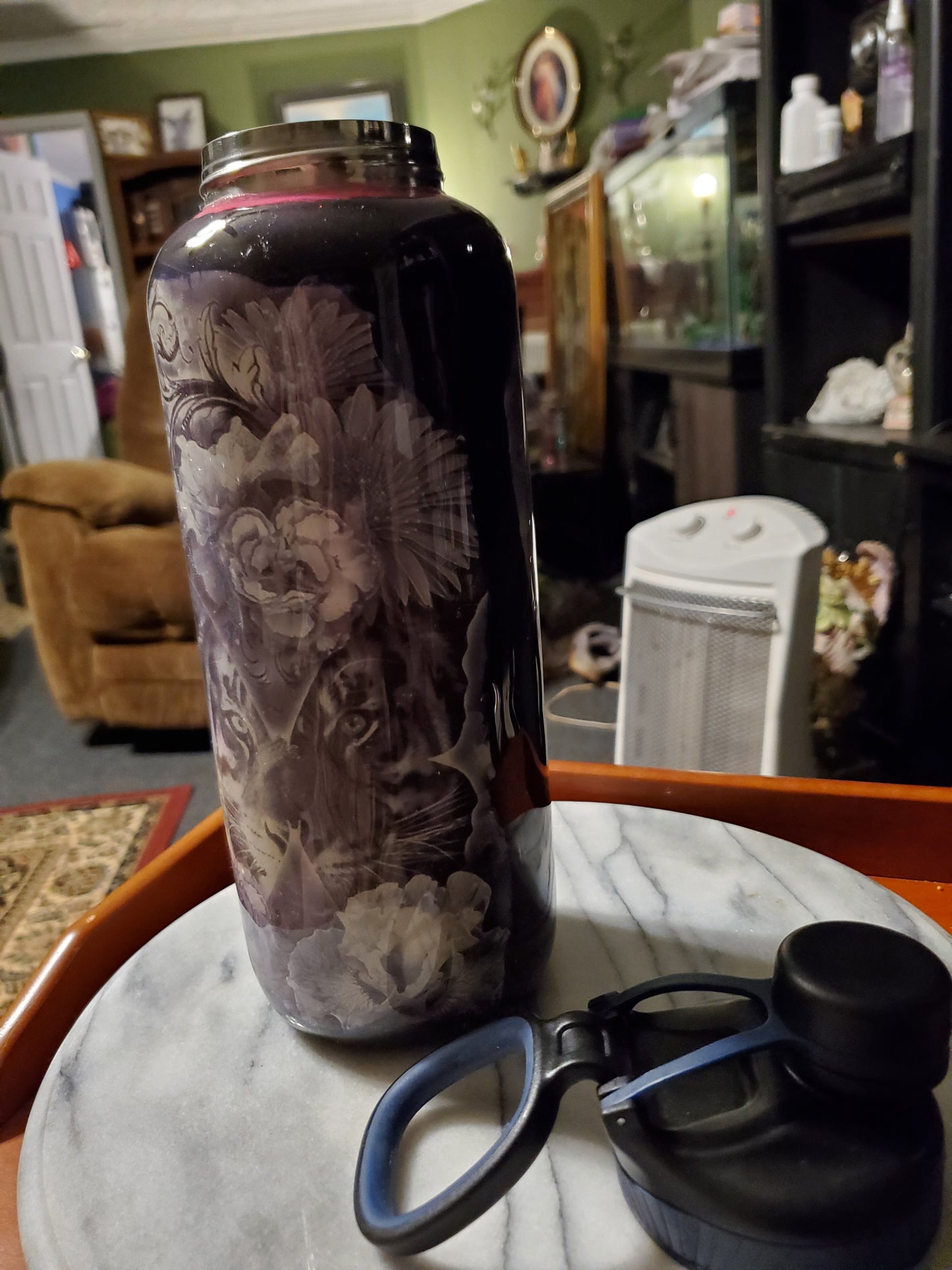 40 oz Double walled insulated Personalized Stainless steel tumbler cup