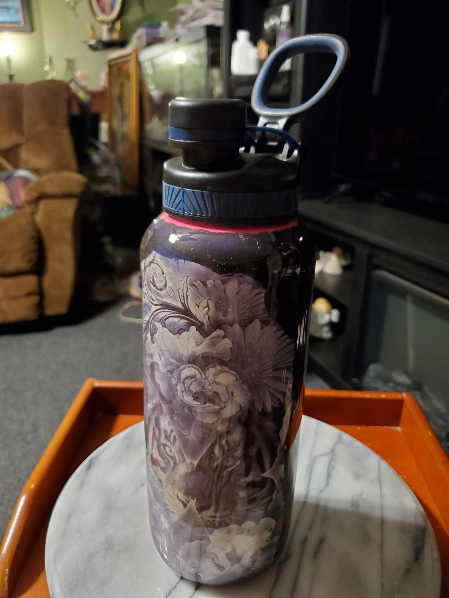40 oz Double walled insulated Personalized Stainless steel tumbler cup