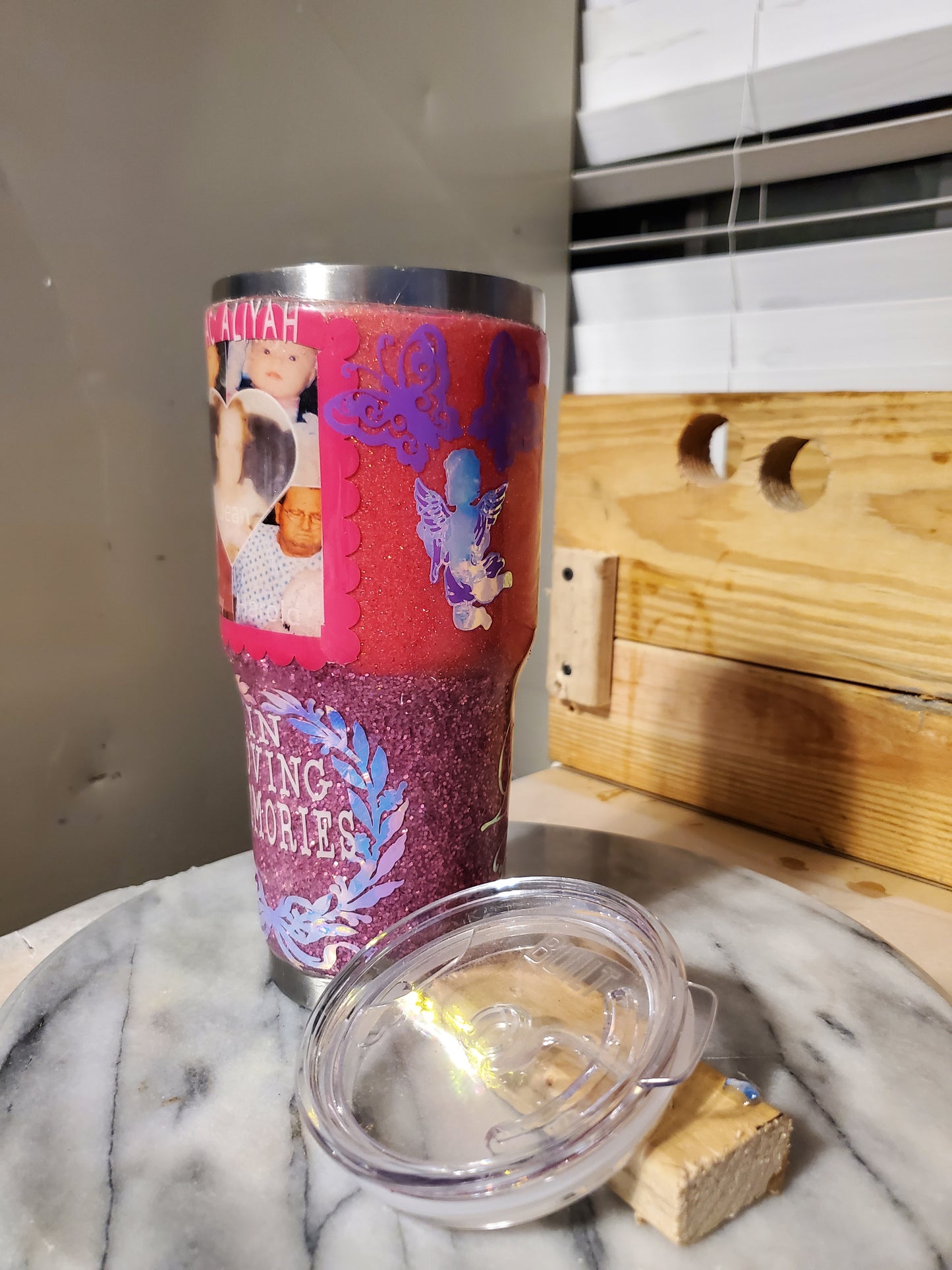In loving memories 30 oz Stainless steel tumbler cup