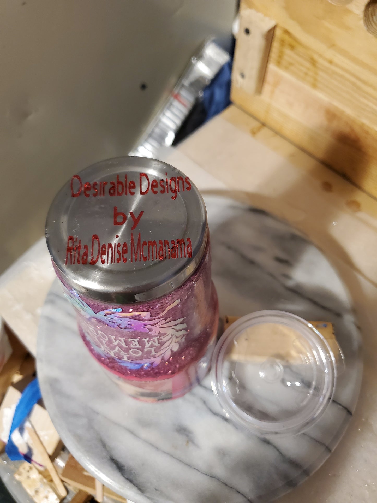In loving memories 30 oz Stainless steel tumbler cup