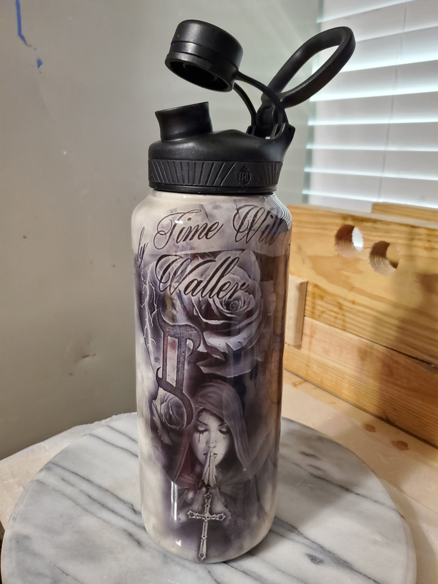 40 oz Time will tell Stainless steel Ranger Pro tumbler cup
