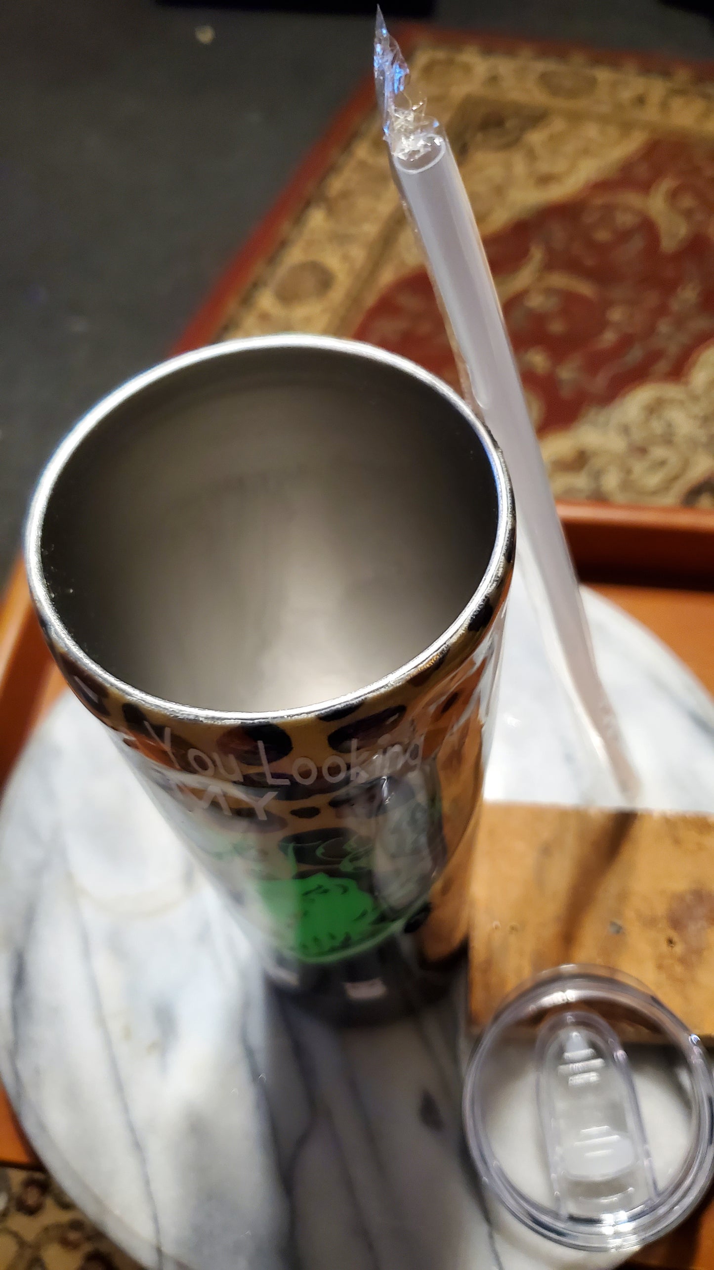30 oz Watch are you looking at Stainless Steel Tumbler Cup