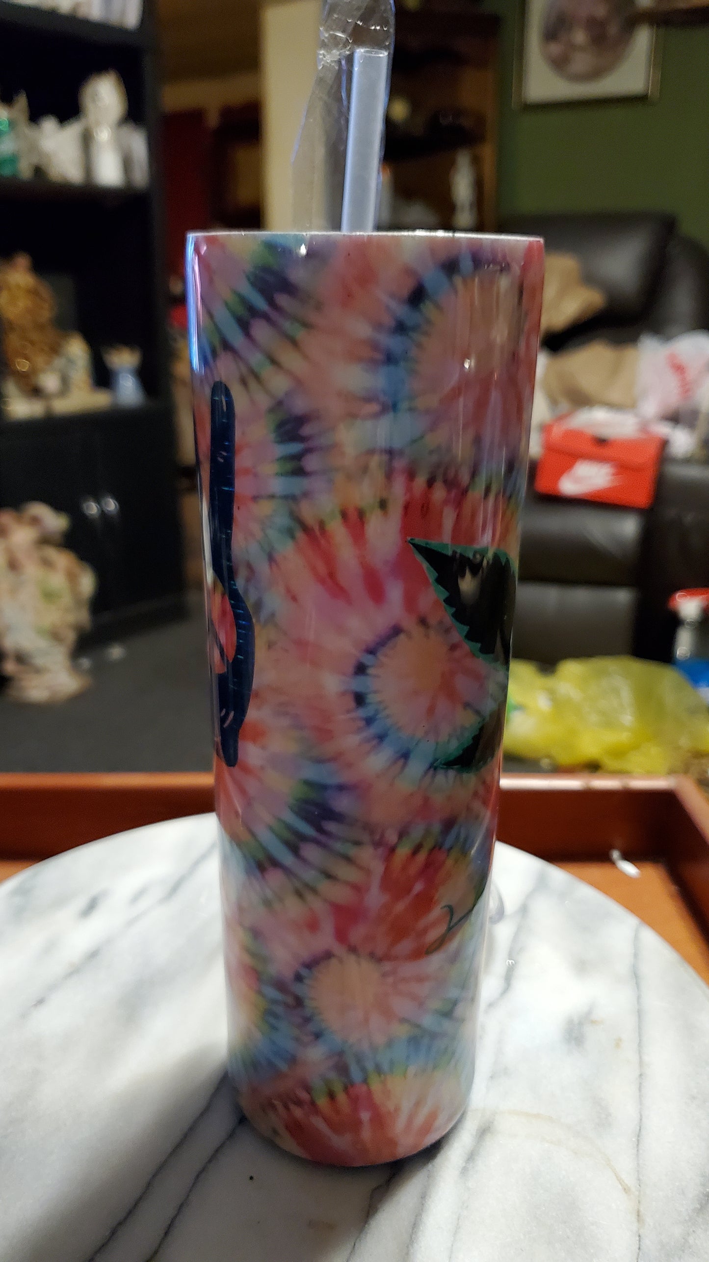 30 oz My hippie hogg tumbler cup.