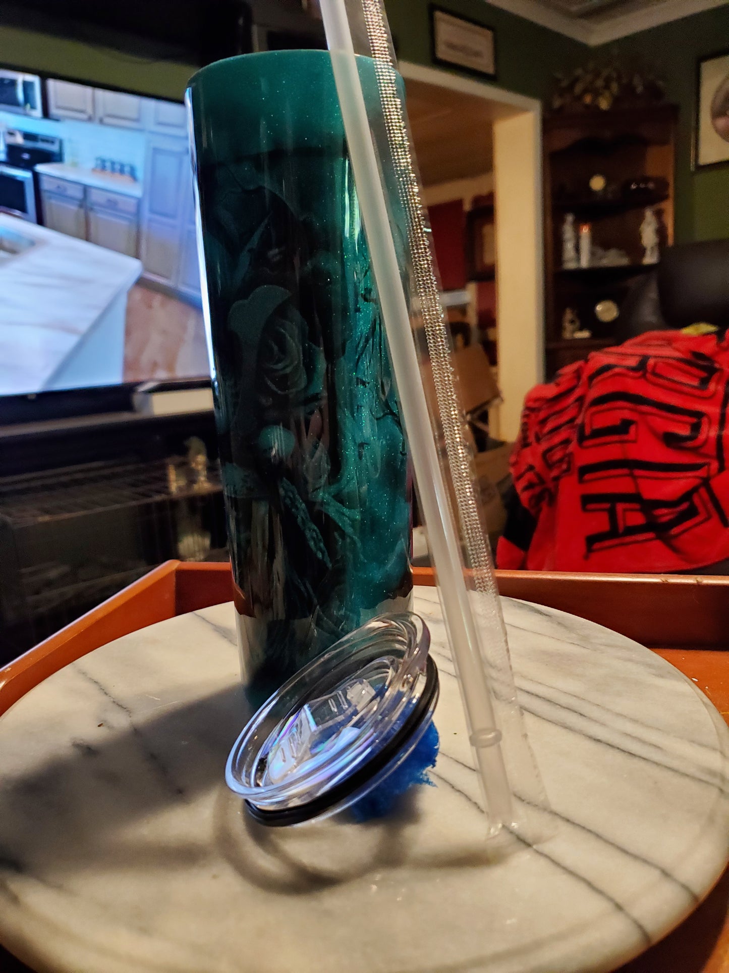 30 oz Man standing at the cross Stainless Steel hogg tumbler cup