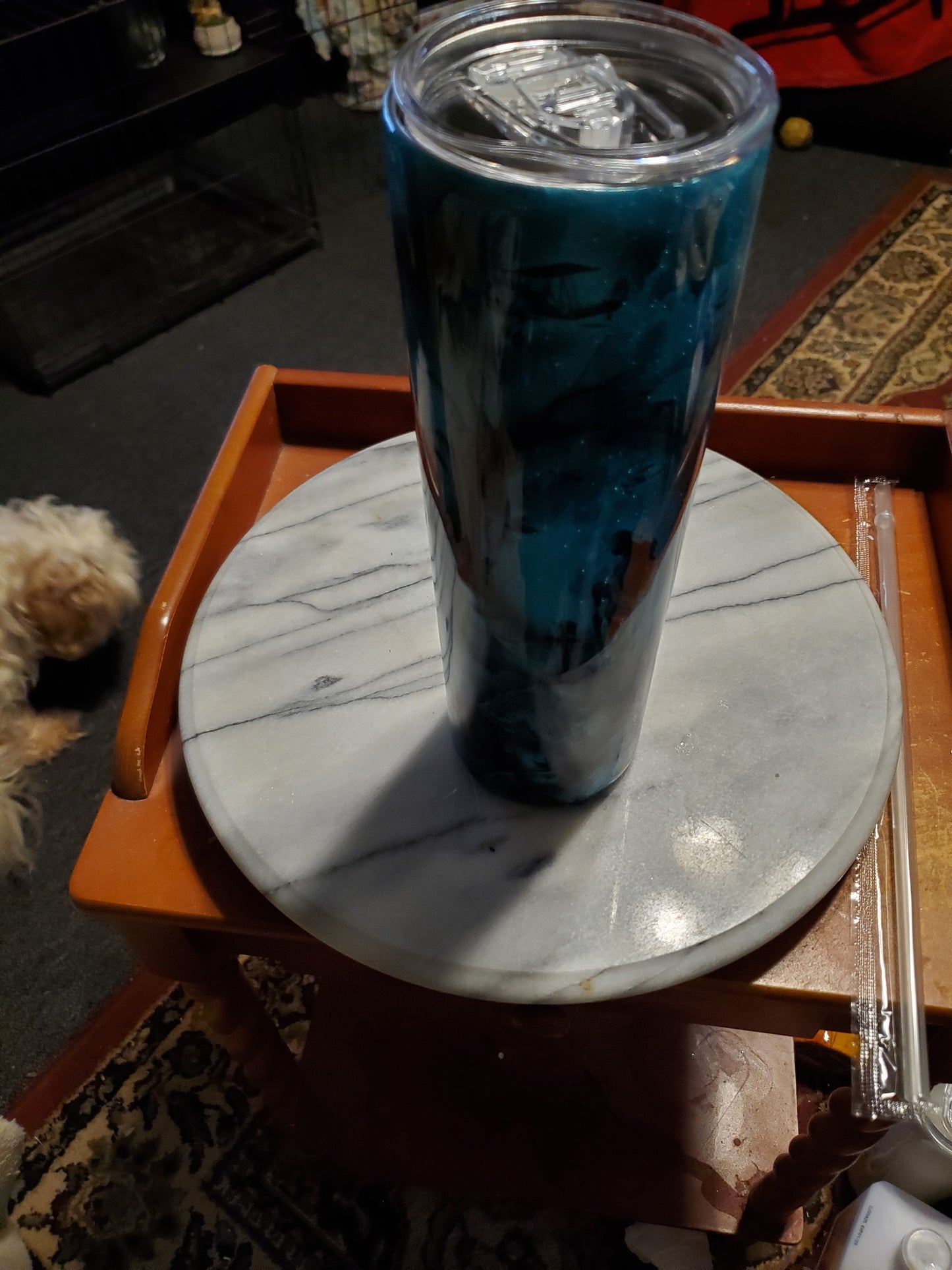 30 oz Man standing at the cross Stainless Steel hogg tumbler cup