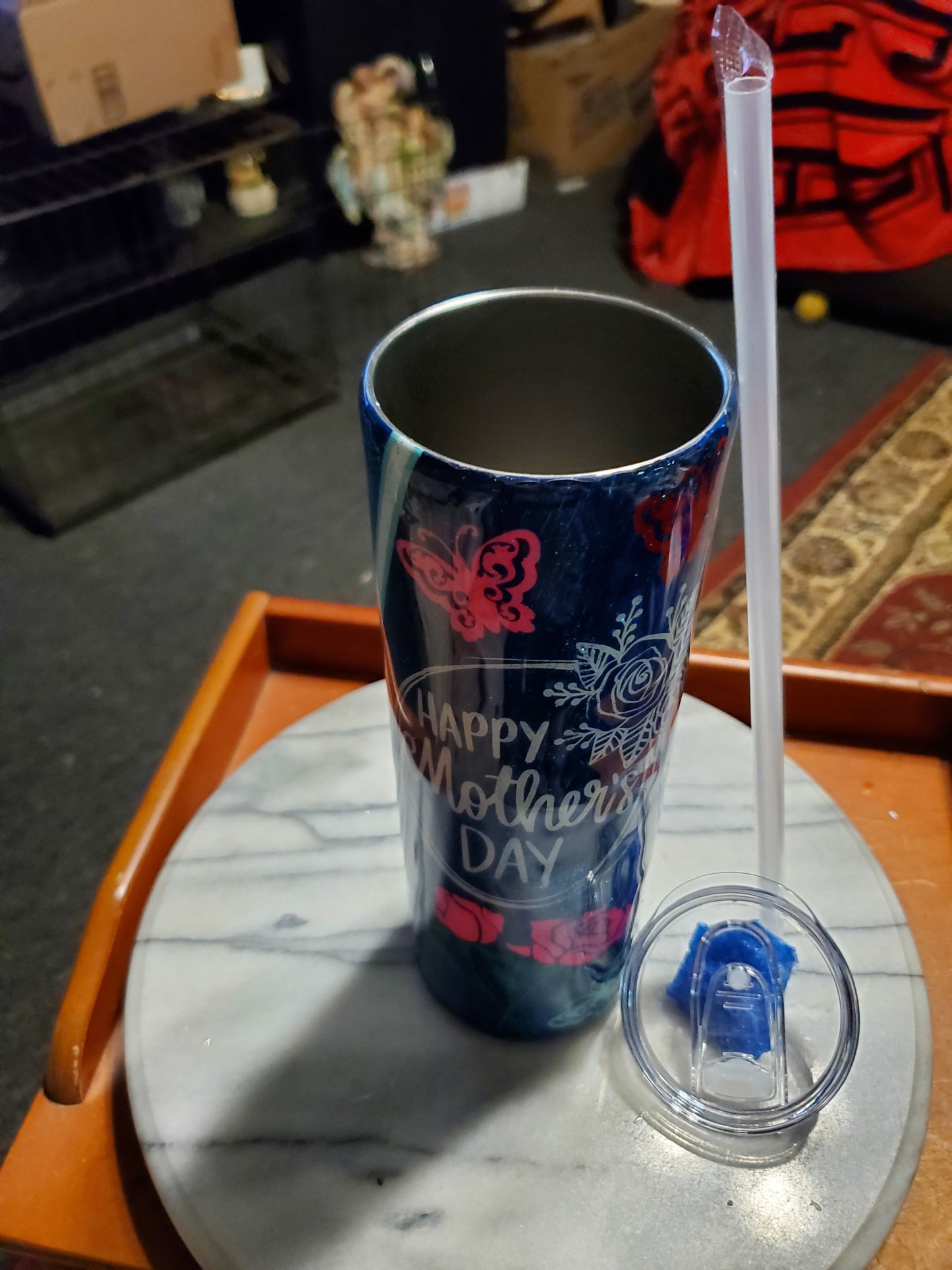 30 0z Happy mother's day Stainless steel hogg Stainless steel tumbler cup