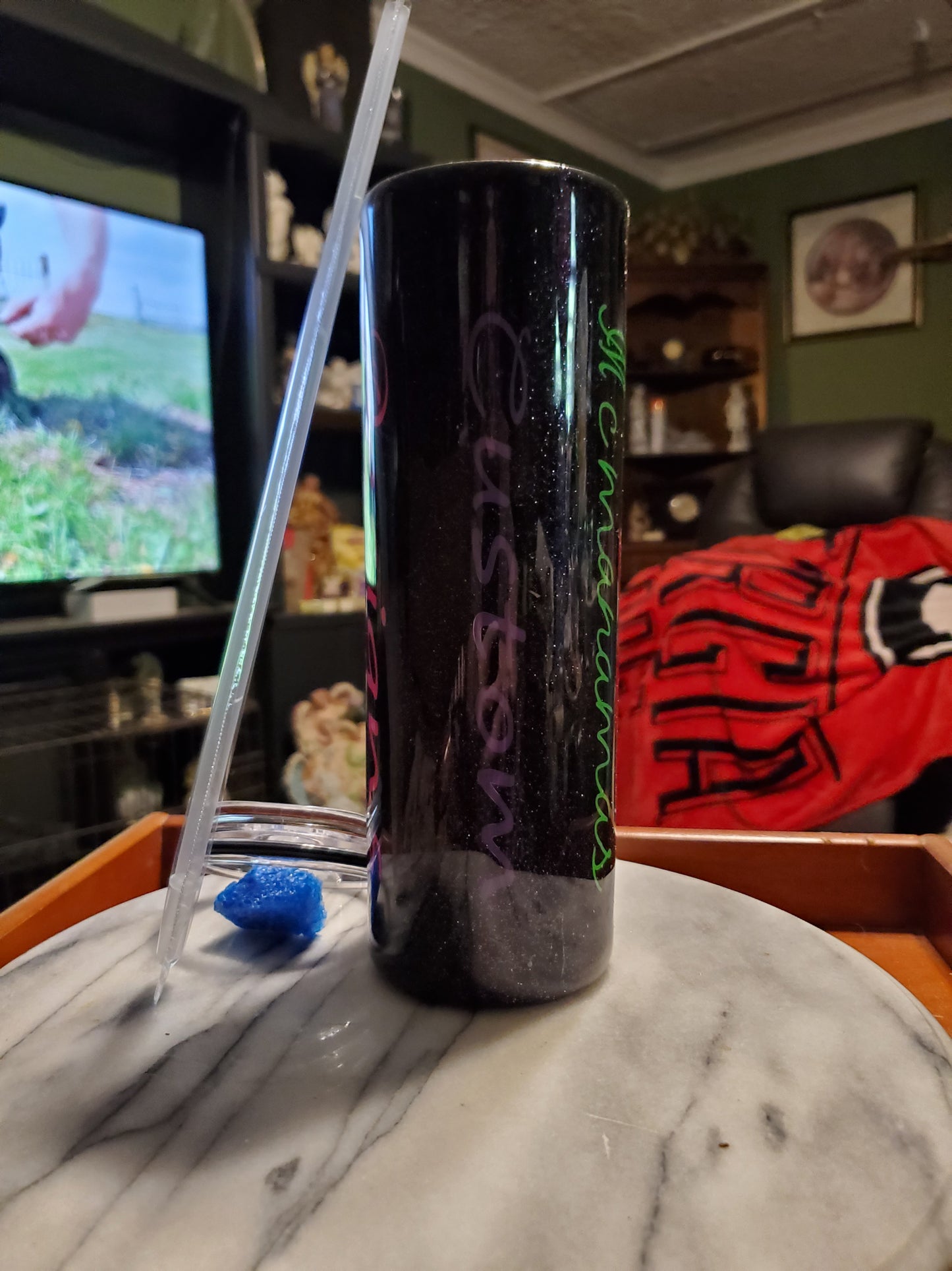 30 oz What are you looking at my hooters stainless steel hogg tumbler cup