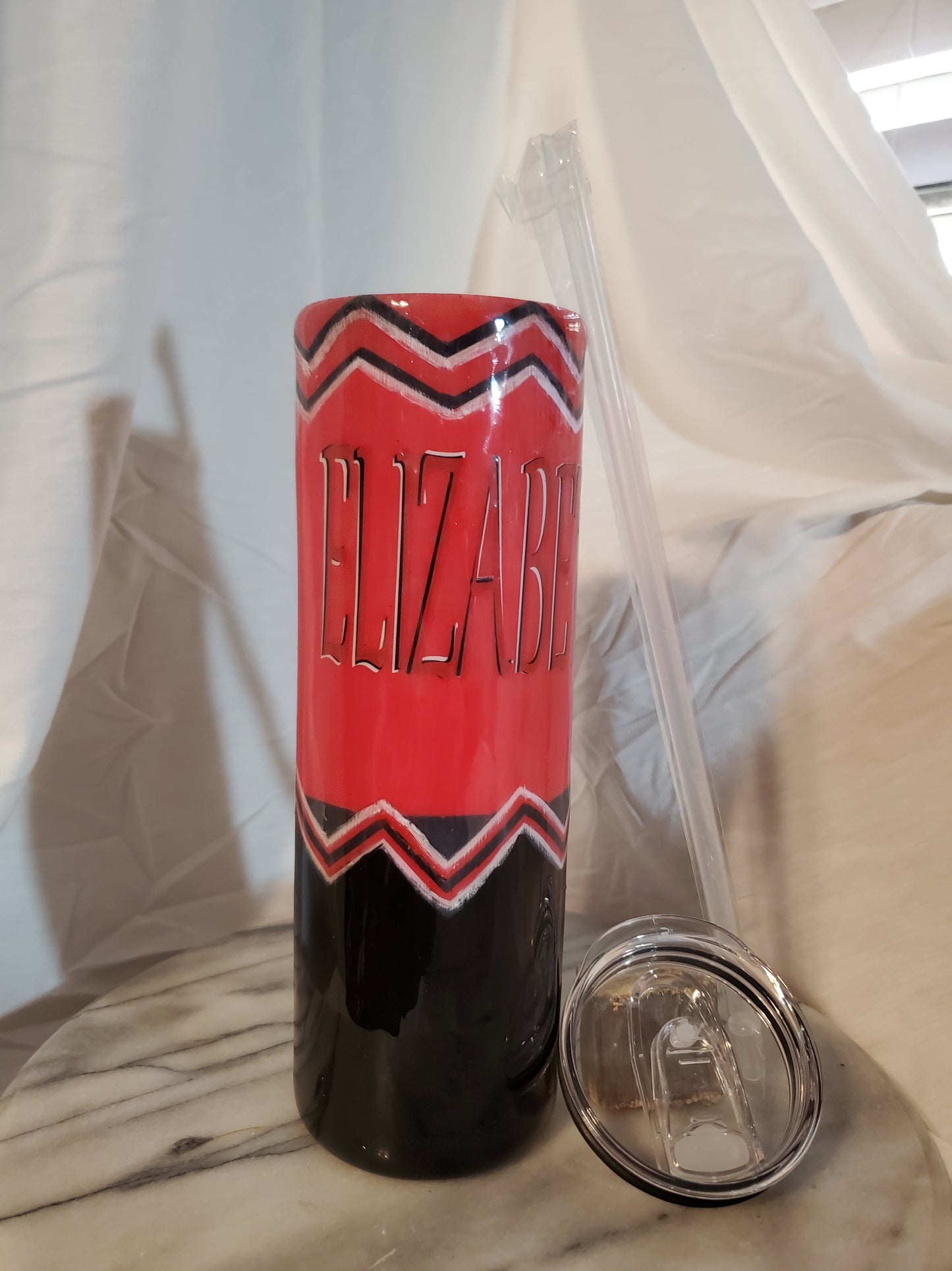 30 oz personalized hogg tumbler cup with a name