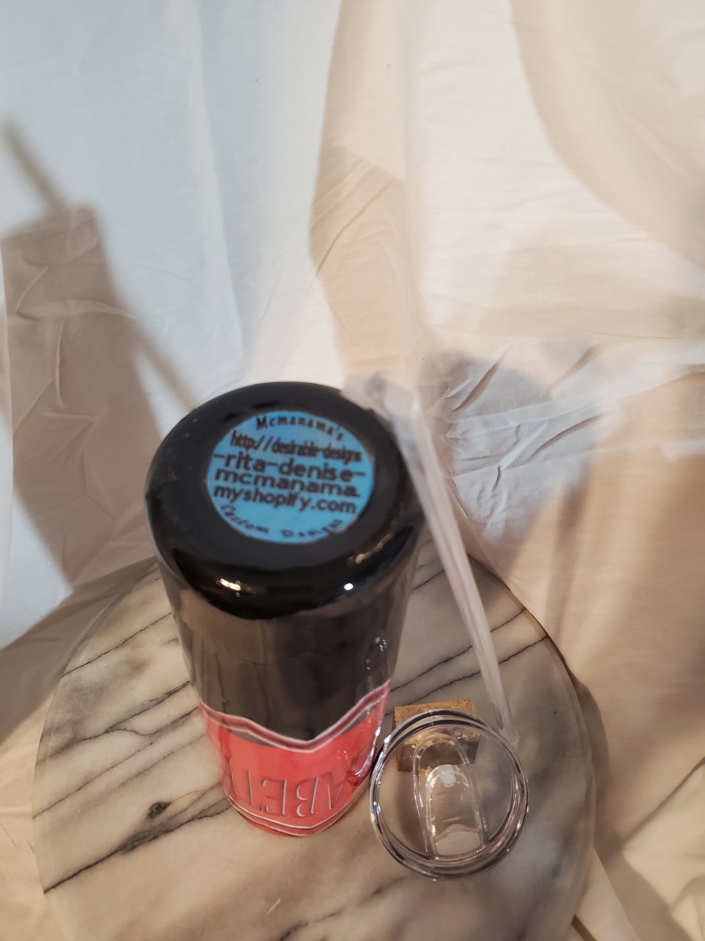 30 oz personalized hogg tumbler cup with a name