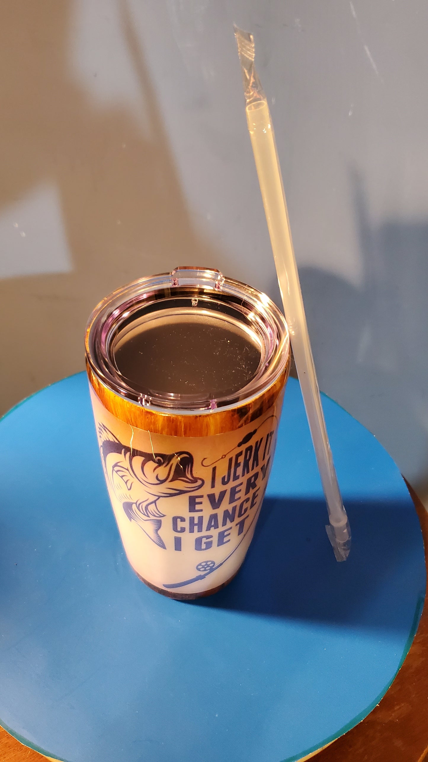 I jerk it ever chance I get hogg tumbler cup