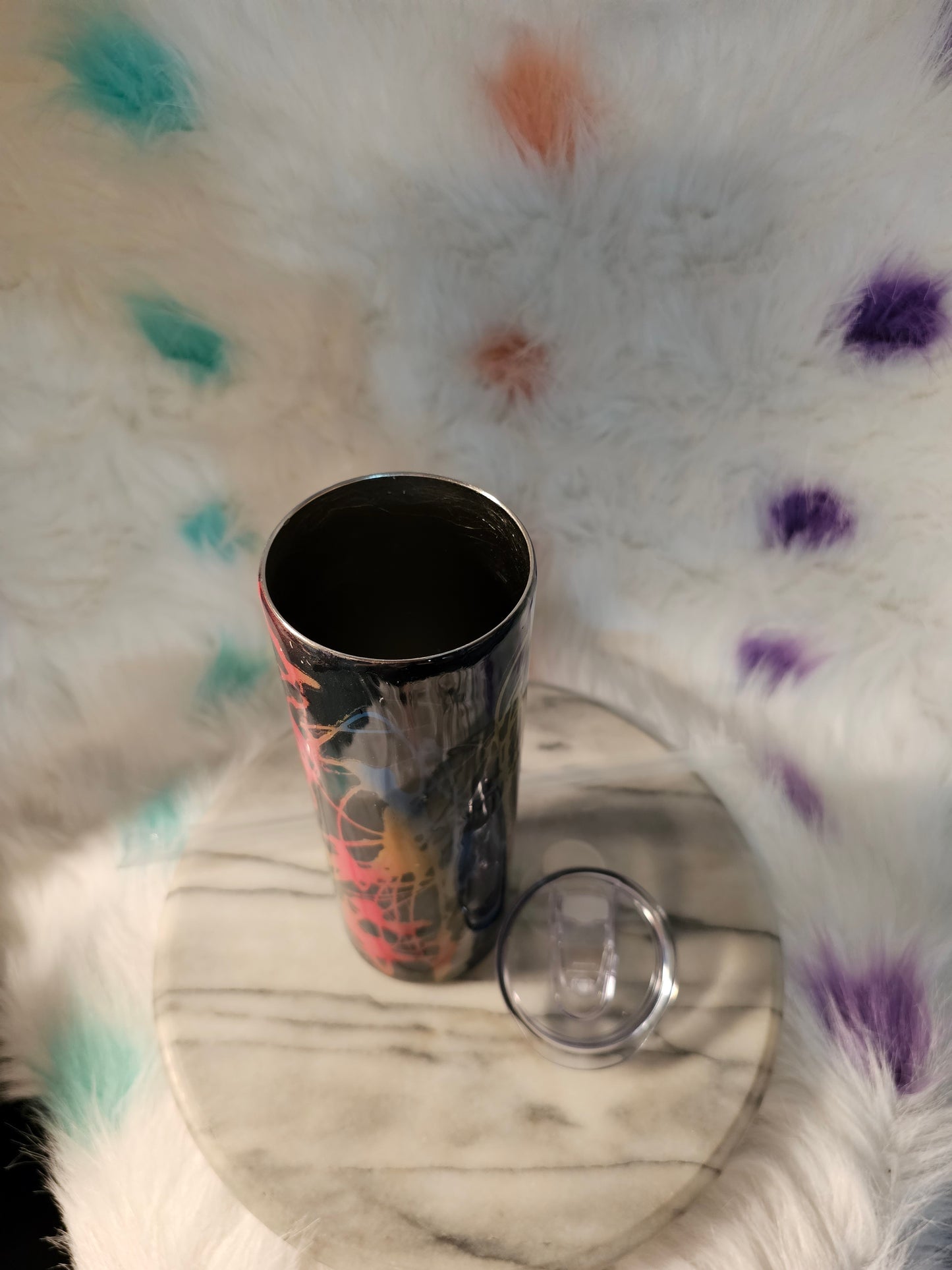 30 oz Hippy double wall stainless steel tumbler cup