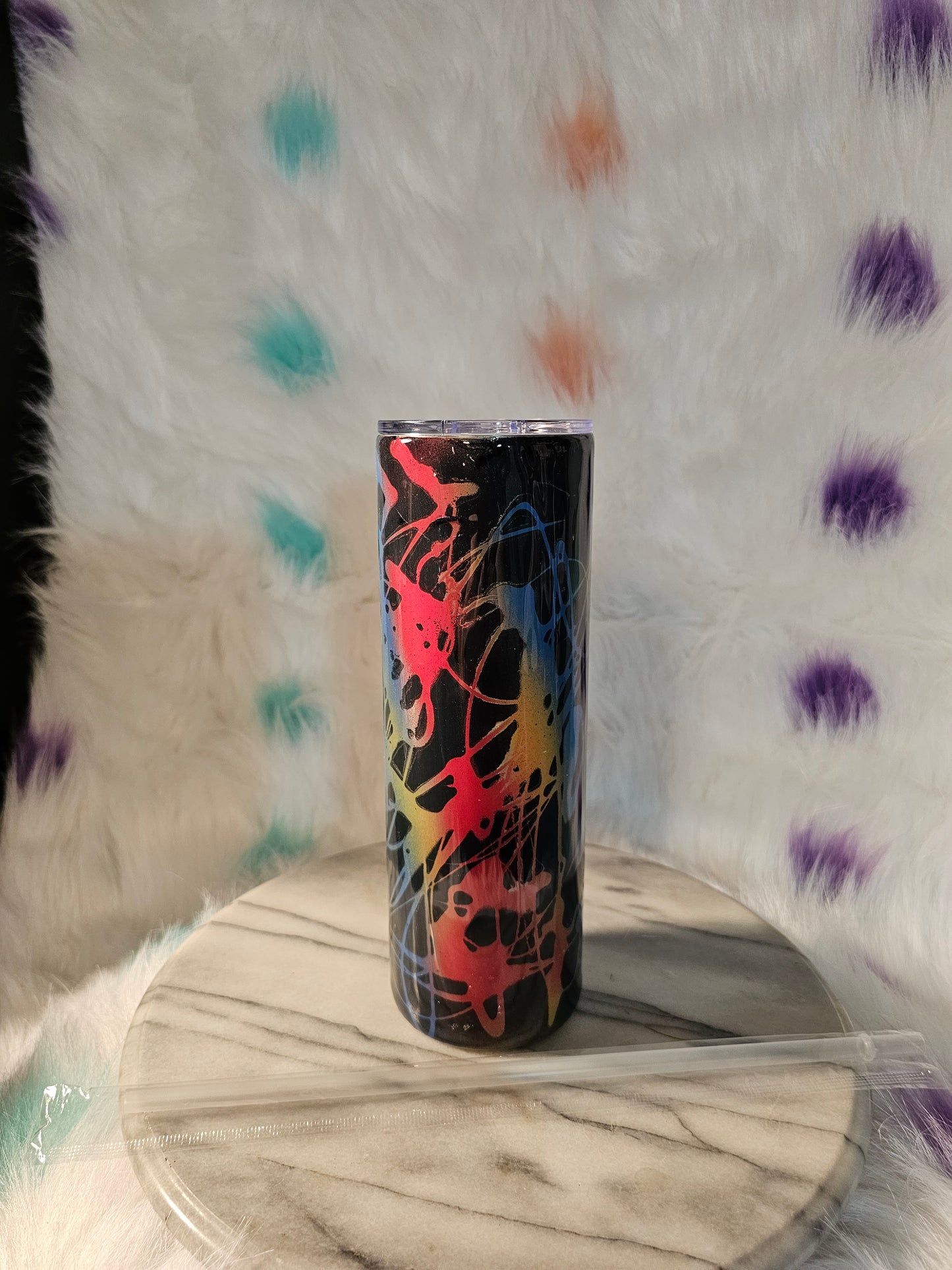 30 oz Hippy double wall stainless steel tumbler cup
