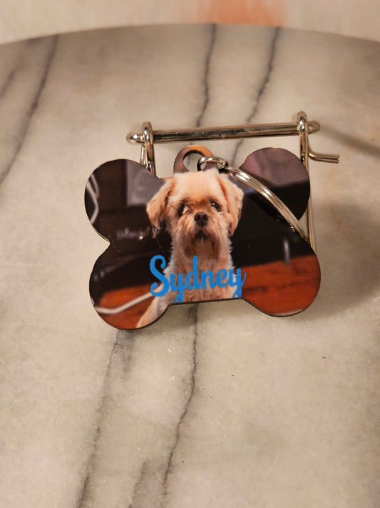Sublimation My fur baby's Dog tag