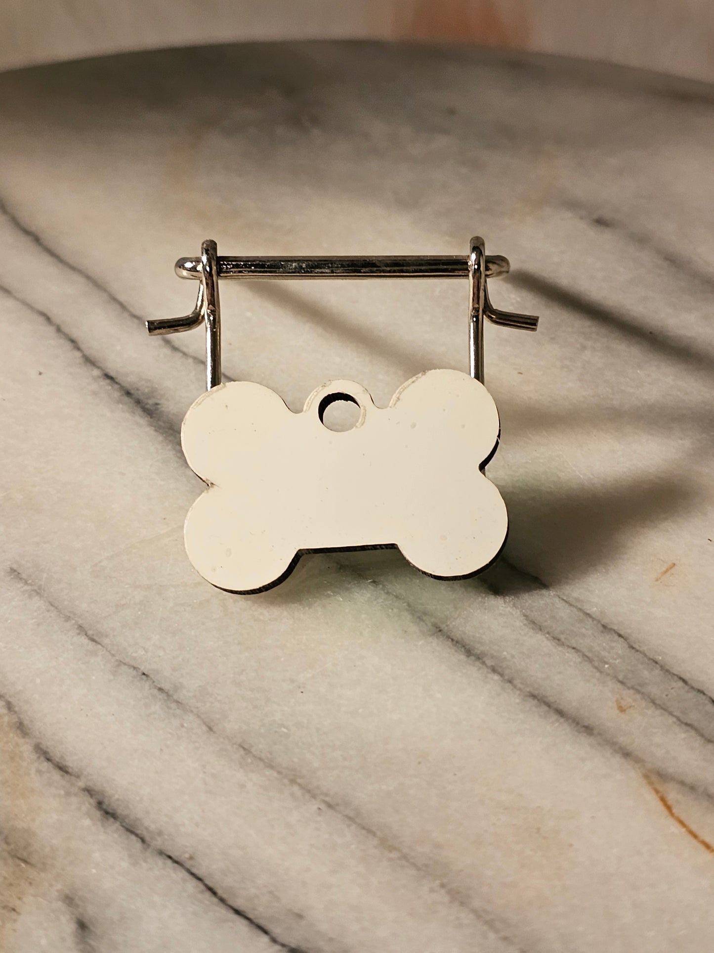 Small Dog tag with owners and pet's information