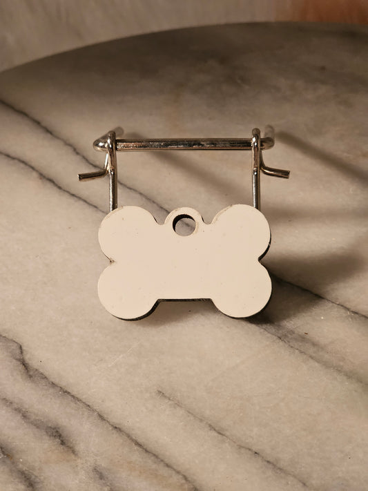 Small Dog tag with owners and pet's information