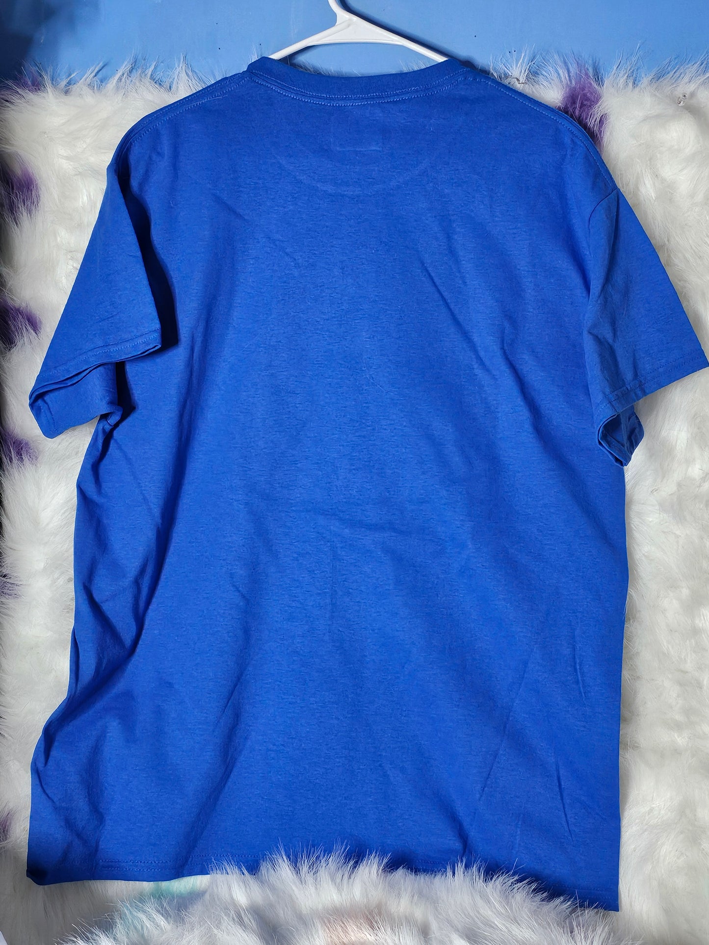Size L 100 % cotton Naughty and I Gnome it blue T Shirt