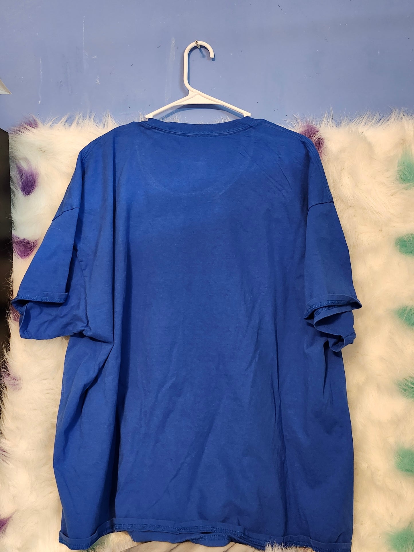 Size 3x 100% cotton Blue Just a girl who loves Jesus Tshirt