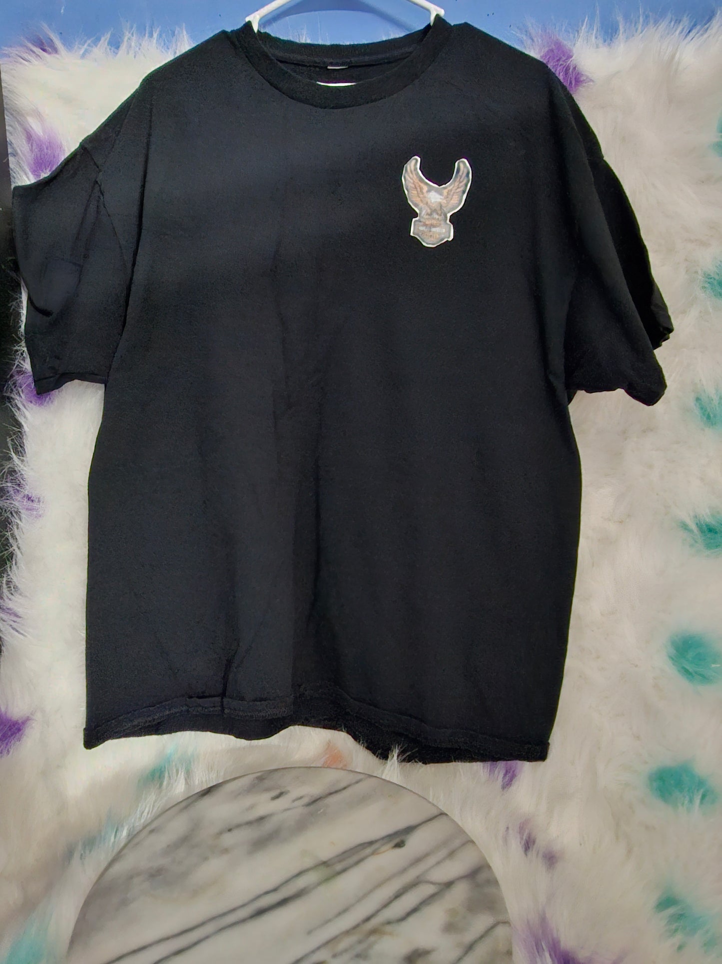 Size XL 100% cotton Harley Davidson black T-Shirt