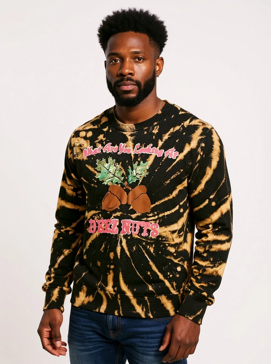 Size S 100% cotton bleach dye what are you looking at Deez Nuts Tshirt