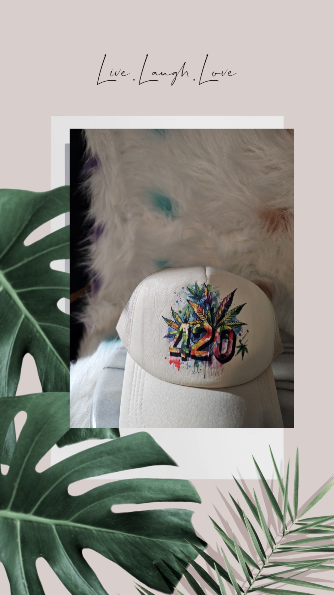 420 Light brown baseball cap