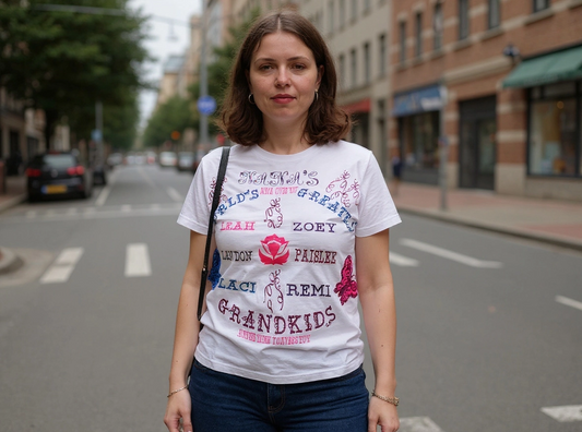 Size 3x 100% cotton White Greatest Grandkids Shirt