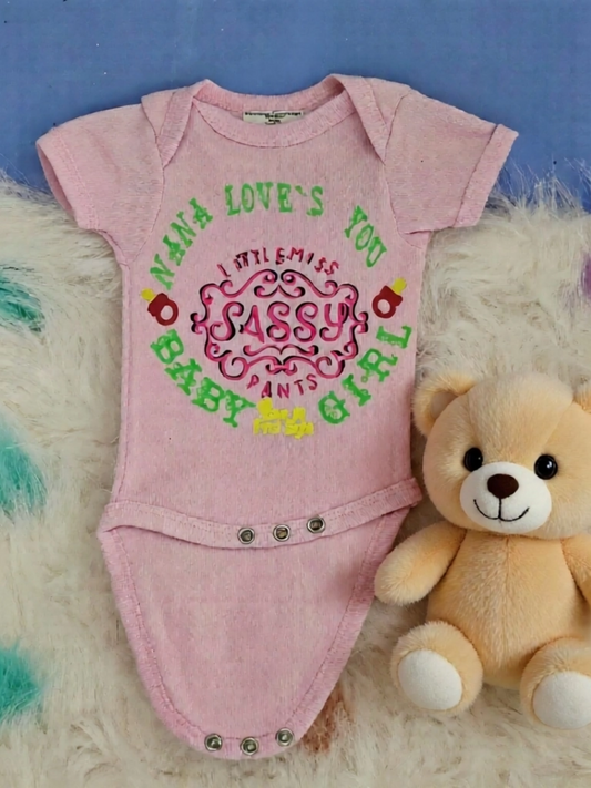 Nana's loves you baby girl Onesie