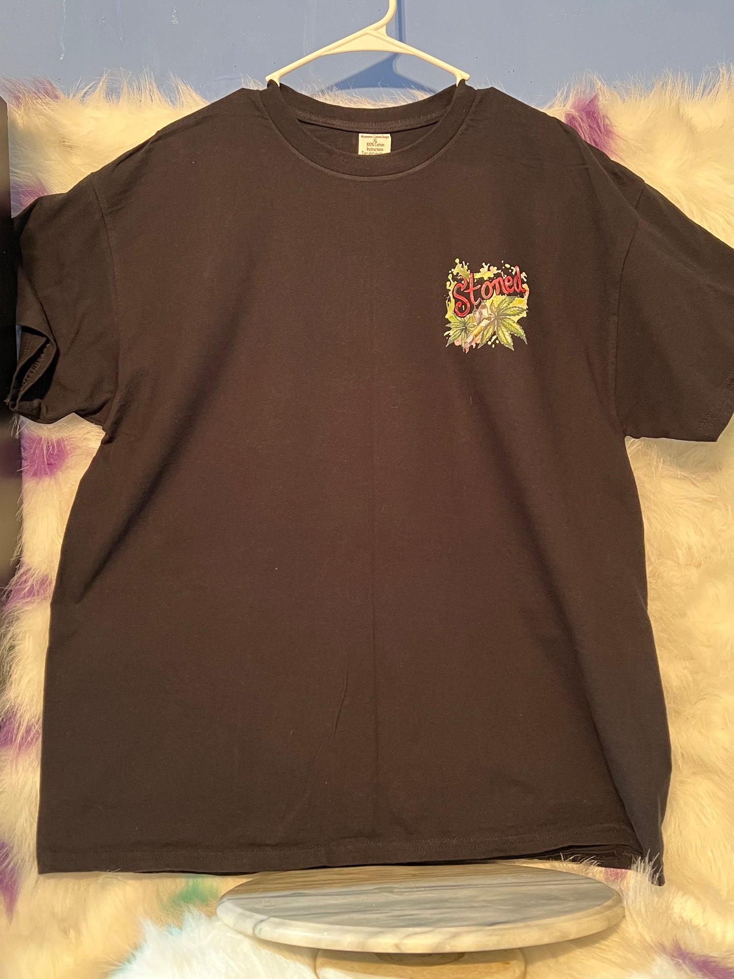 Size XL 100%cotton black Everyday is 4/20 tshirt